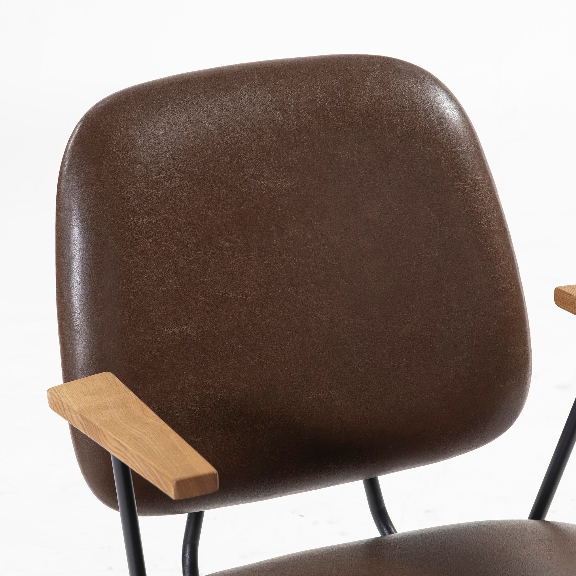 ラウンジチェア ノットアンティークス ABOCK アボックソファ(8) PVC タモ ◆展示品◆ ミッドセンチュリー インダストリアル カフェ 関家具