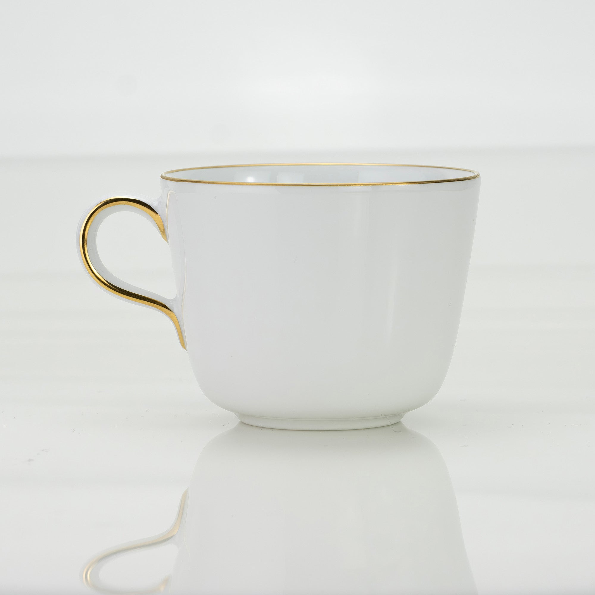 大倉陶園 ブルーローズ 8211 モーニングカップ&ソーサー OKURA 白磁 青薔薇 コーヒーカップ 日本製 洋食器【箱付】(3)