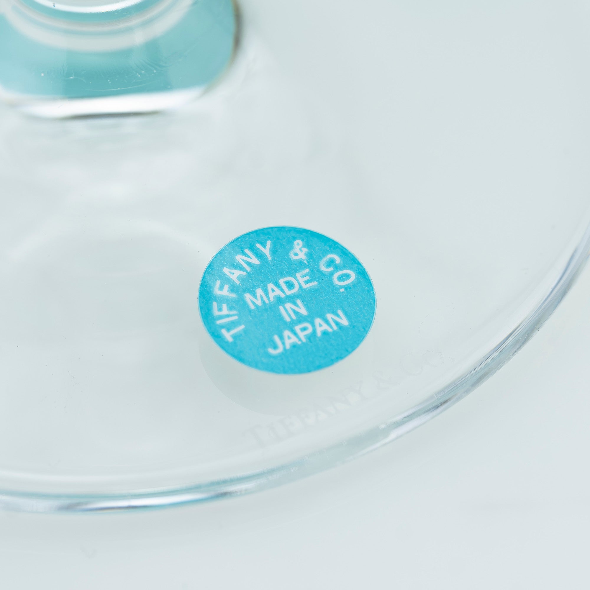 ティファニー TIFFANY&Co. アトラス ペア ワイングラス クリスタル ローマンインデックス シンプルモダン 美品【箱付】(1)