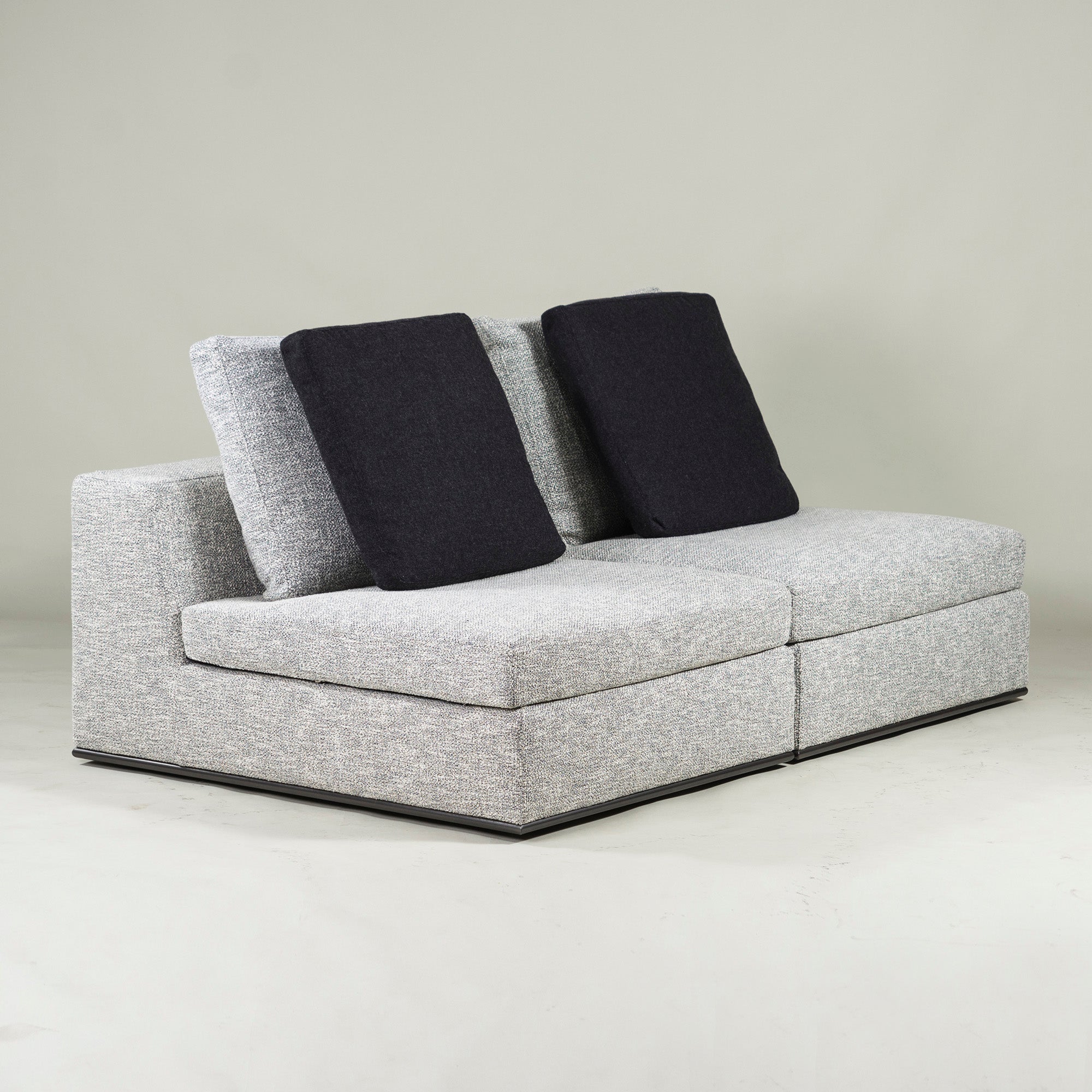 erba sofa Italy Erba Italia Via Monte Napoleone armless sofa 1P 2-piece set Feather blend Modern