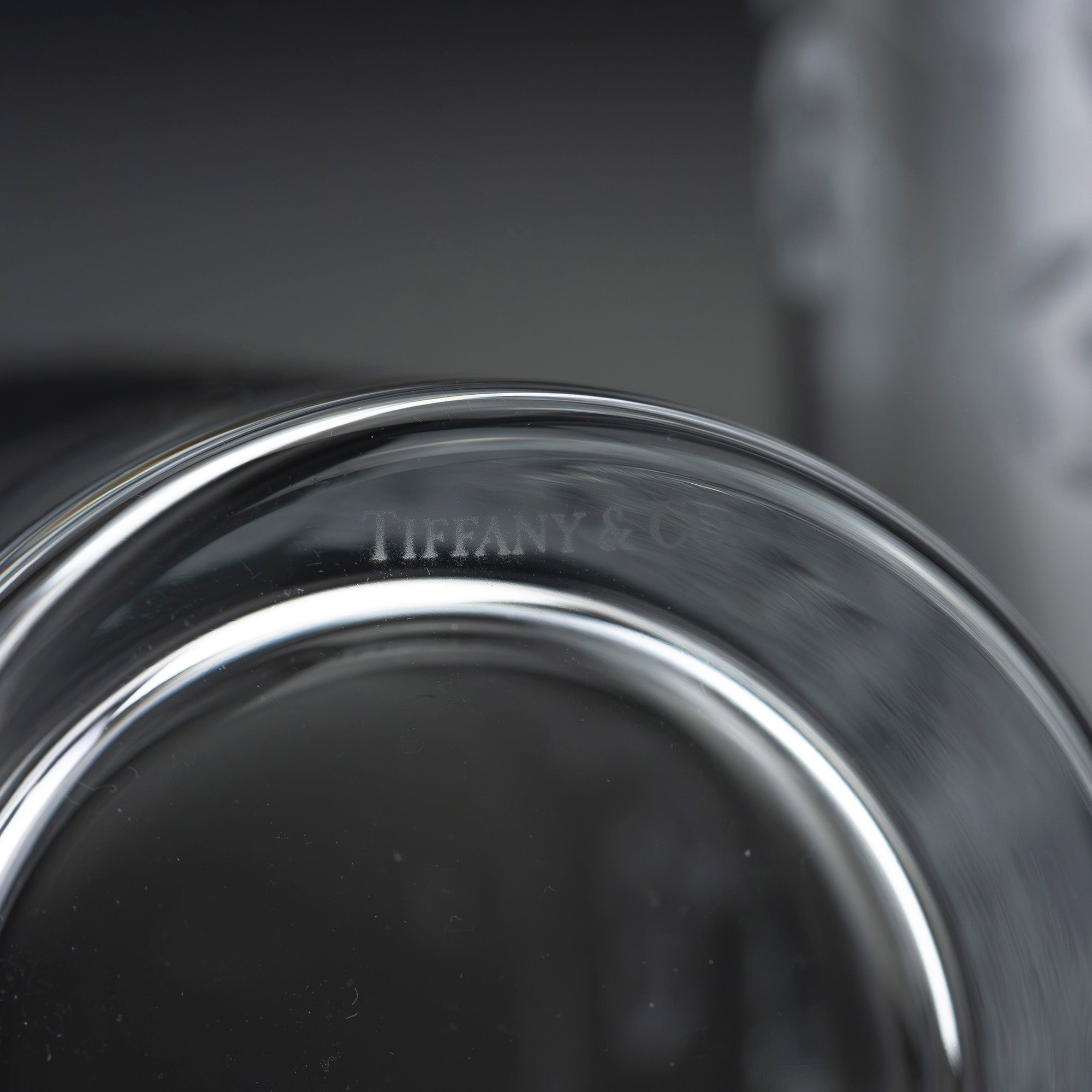 ティファニー TIFFANY&Co. 朝顔 ASAGAO エッチング タンブラー ペア クリスタルガラス ハイボールグラス【箱付】