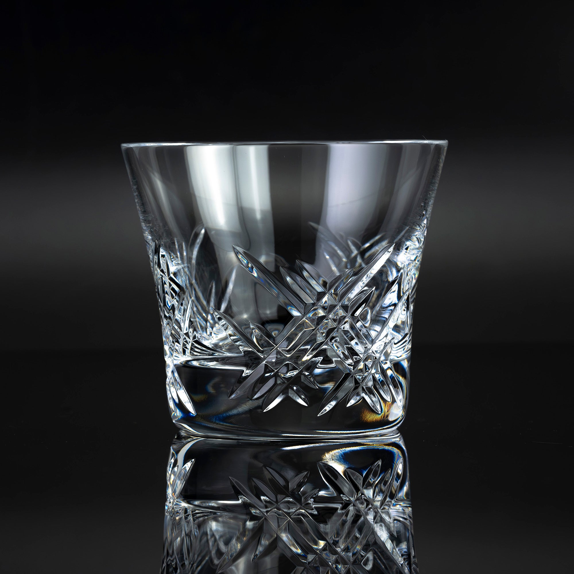 バカラ Baccarat 2014年 イヤータンブラー ステラ Stella ペア ロックグラス クリスタルグラス 美品【箱付】