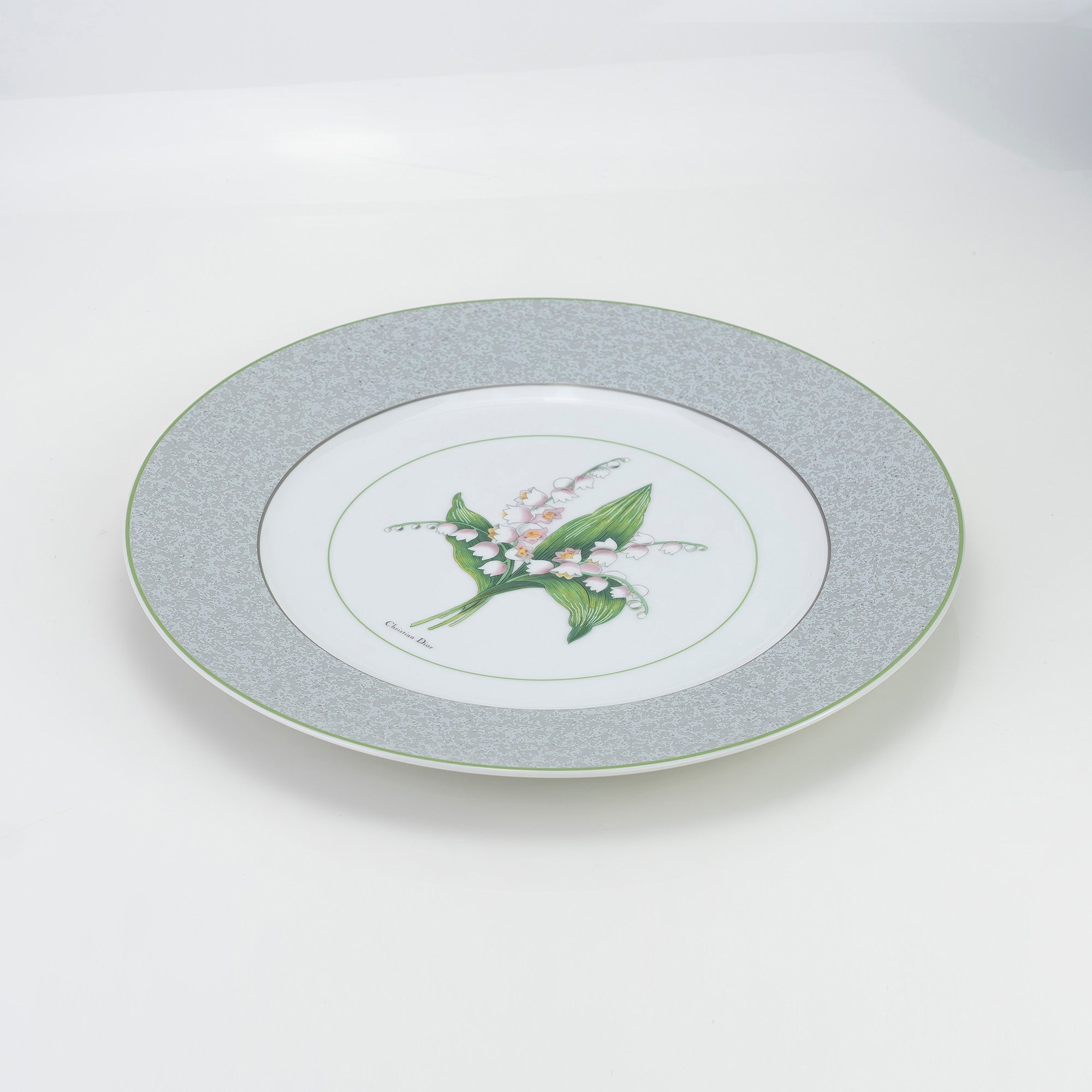 クリスチャンディオール ミリーラフォレ スズラン ディナープレート 31cm 美品【箱付】
