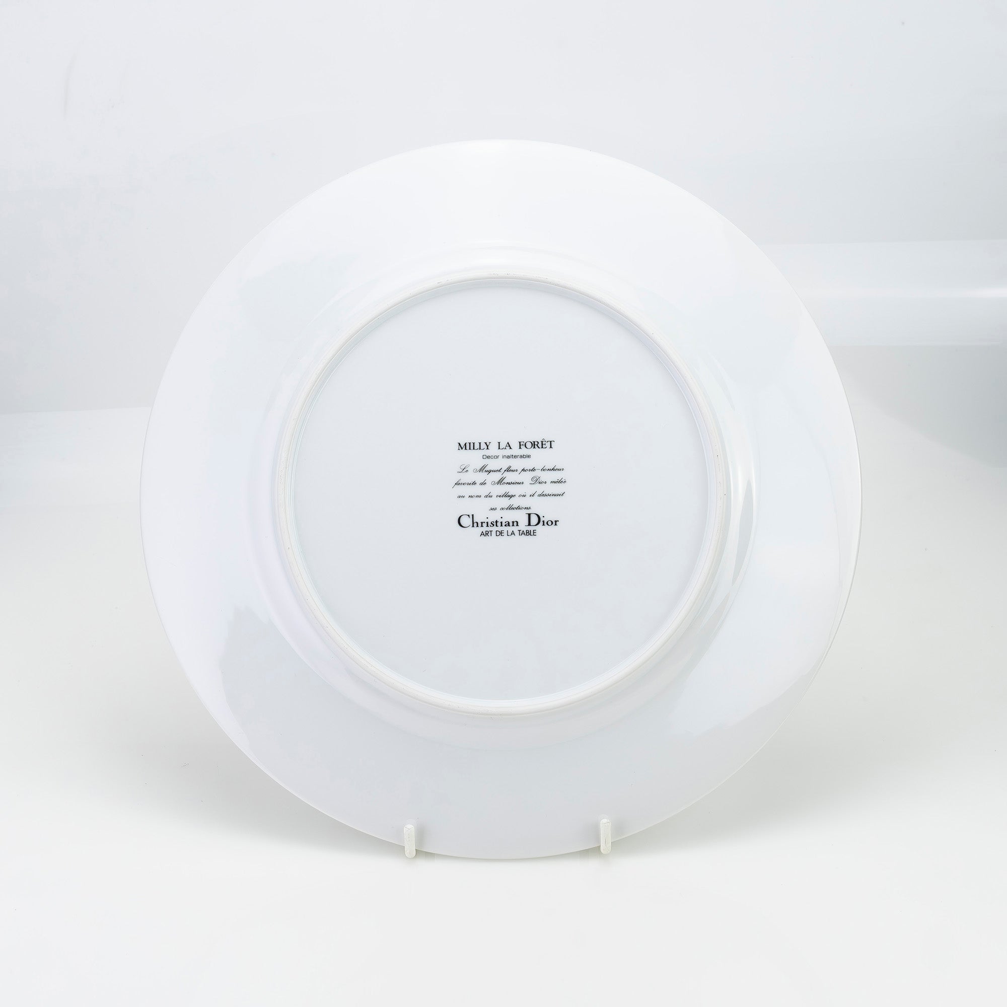 クリスチャンディオール ミリーラフォレ スズラン ディナープレート 31cm 美品【箱付】