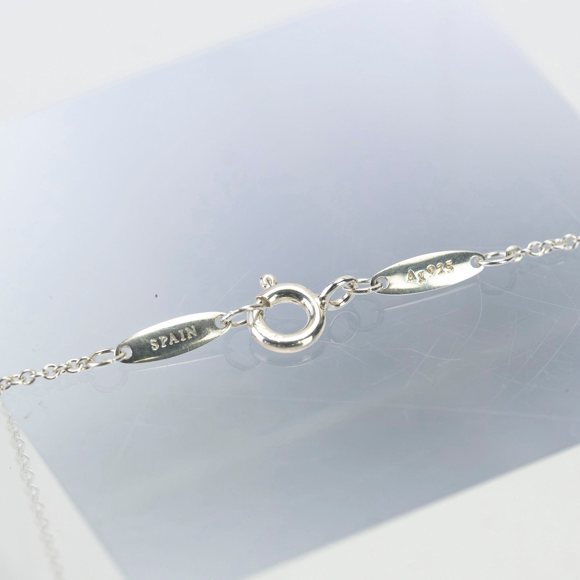 ティファニー バイザヤード ネックレス ダイヤモンド シルバー925 エルサ・ペレッティ 【箱・保存袋付】(1)