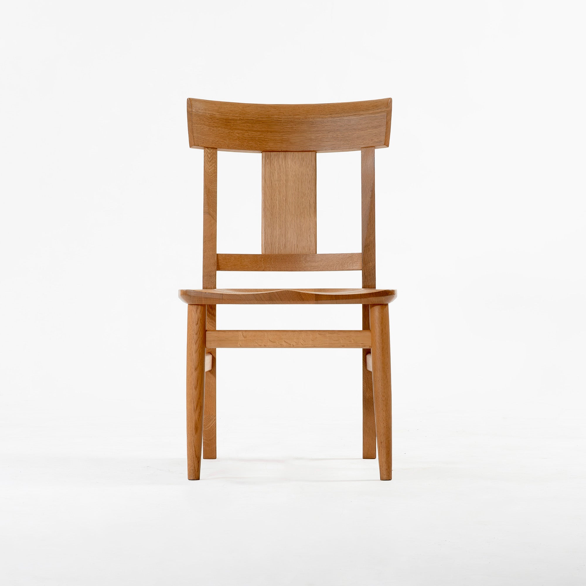 ダイニングチェア 柏木工 KASHIWA OC25 板座 オーク無垢材(1) ナラ無垢材 飛騨 国産家具 和モダン ナチュラルモダン 北欧 日本製 木製椅子
