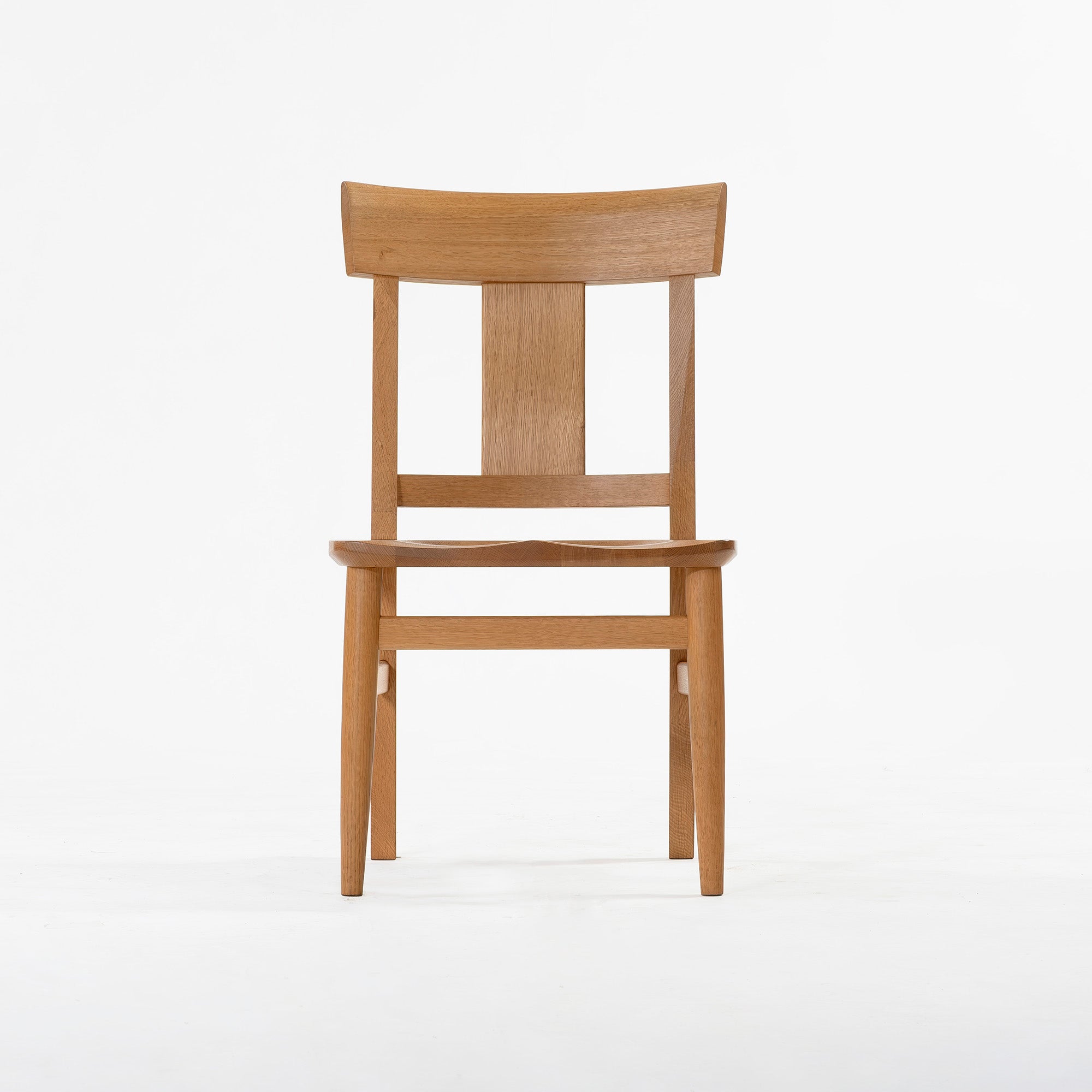 ダイニングチェア 柏木工 KASHIWA OC25 板座 オーク無垢材(2) ナラ無垢材 飛騨 国産家具 和モダン ナチュラルモダン 北欧 日本製 木製椅子