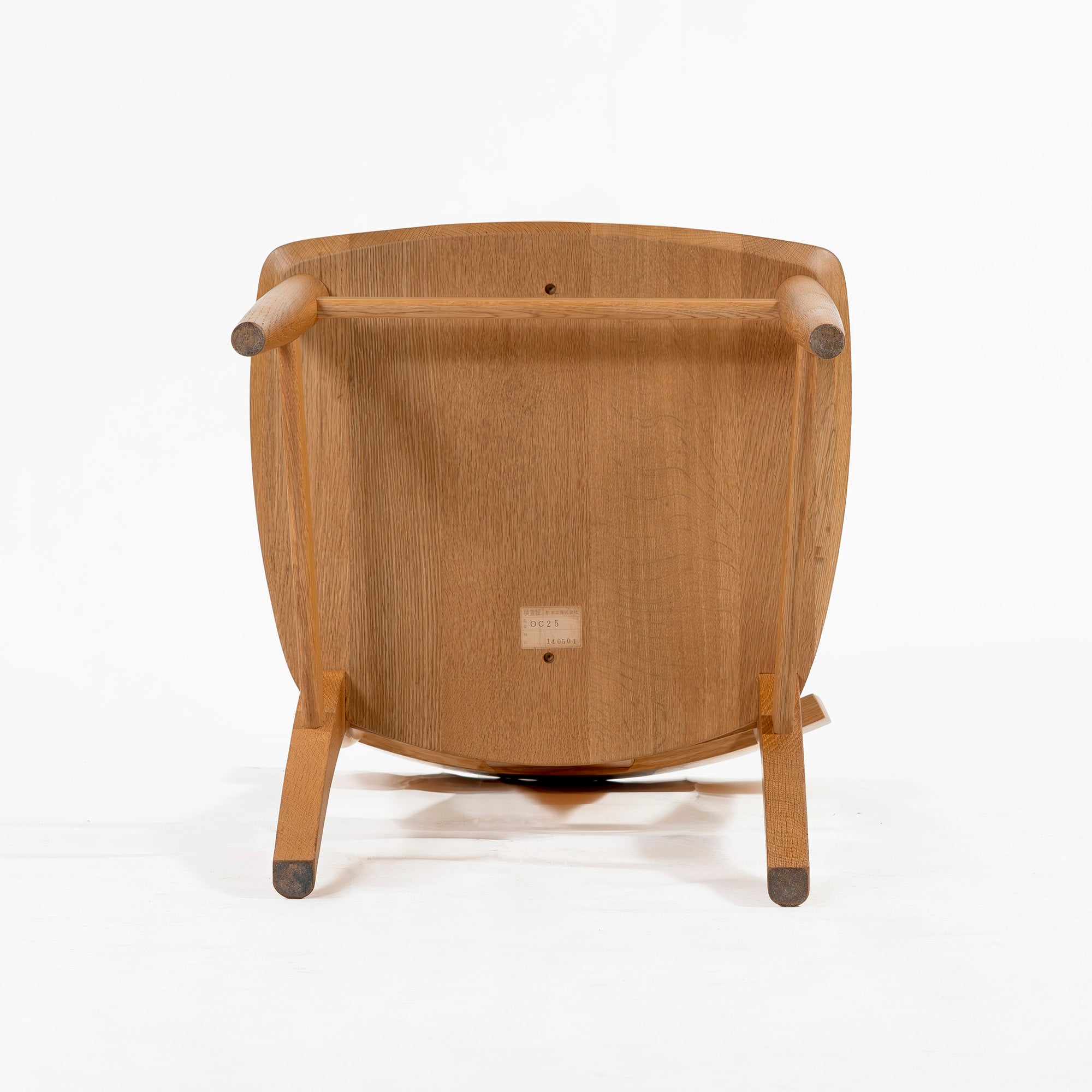 ダイニングチェア 柏木工 KASHIWA OC25 板座 オーク無垢材(2) ナラ無垢材 飛騨 国産家具 和モダン ナチュラルモダン 北欧 日本製 木製椅子