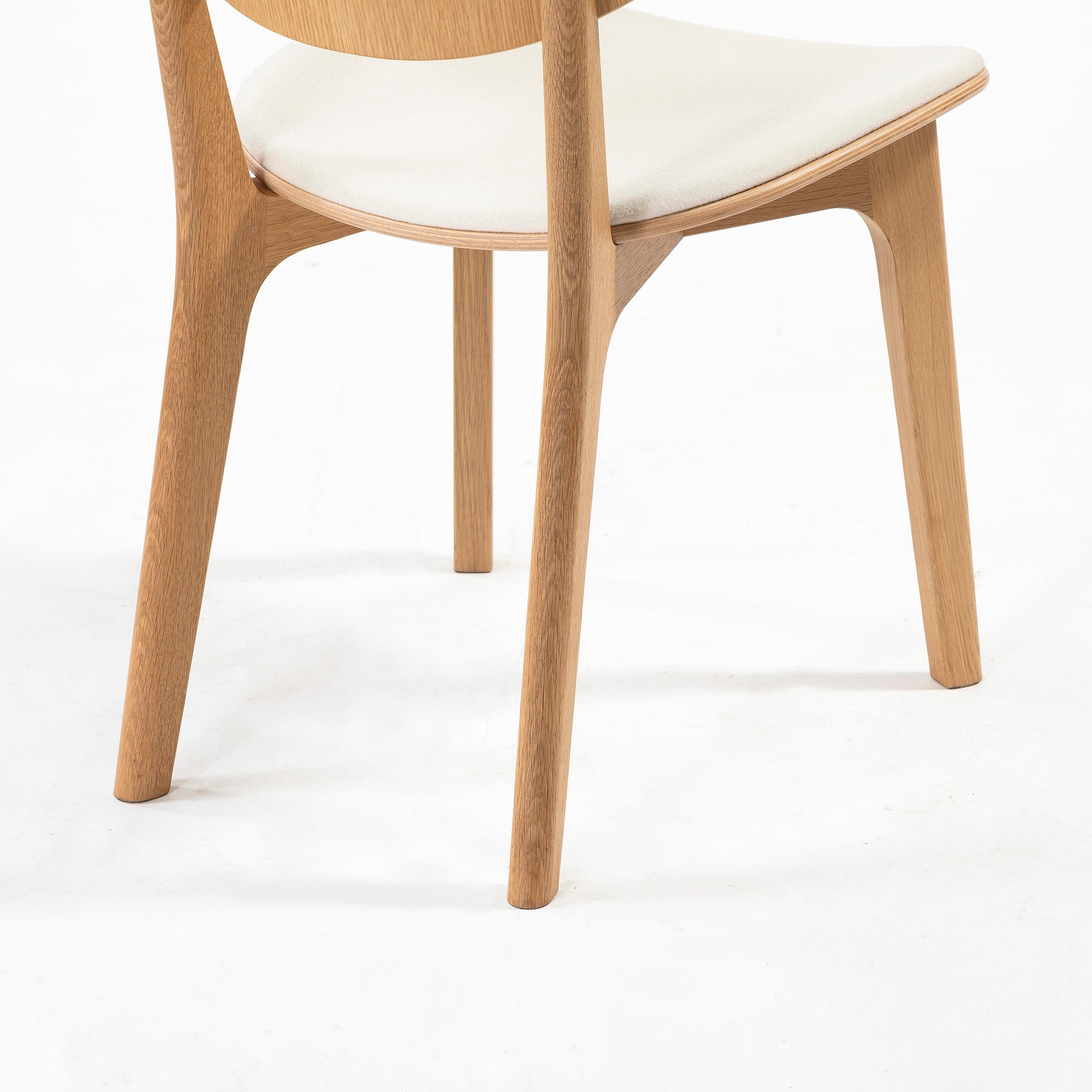 ダイニングチェア マルニ木工 MARUNI COLLECTION Roundish ラウンディッシュ ホワイトオーク材 深澤直人 北欧モダン 和モダン ナチュラル