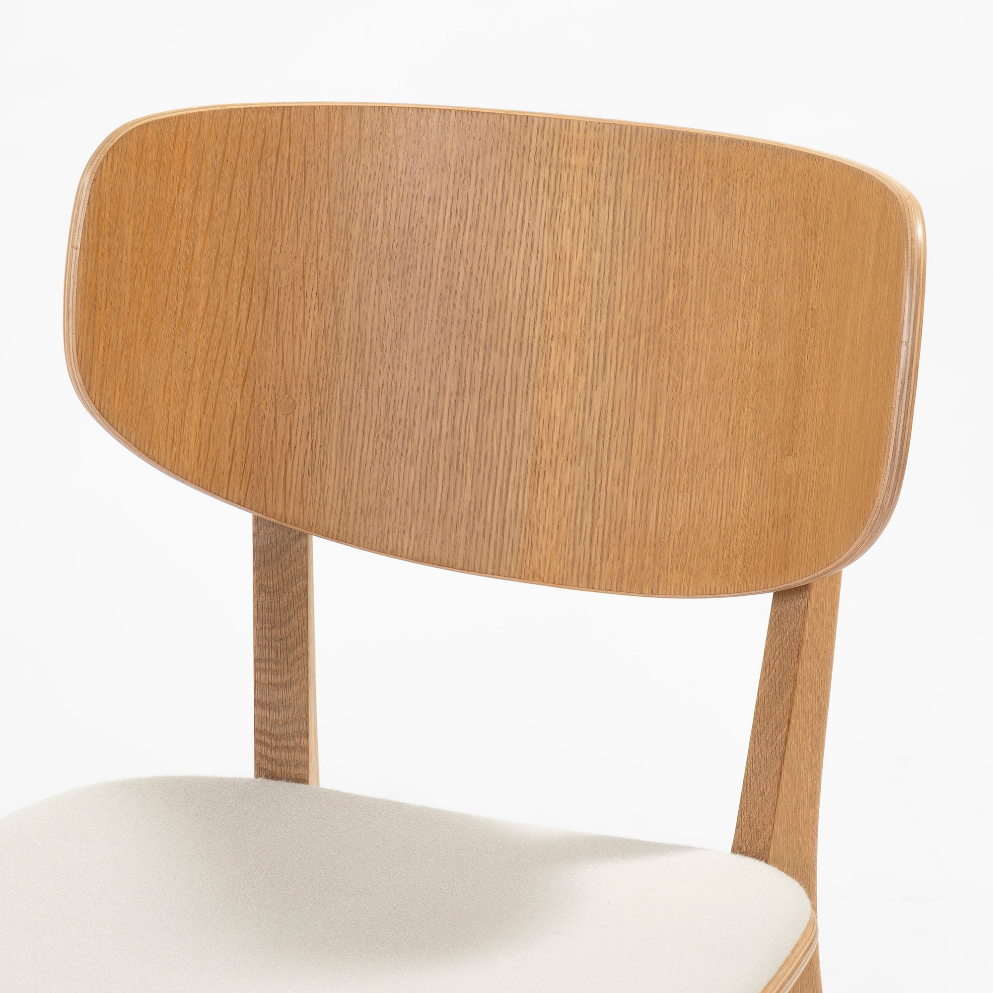 ダイニングチェア マルニ木工 MARUNI COLLECTION Roundish ラウンディッシュ ホワイトオーク材 深澤直人 北欧モダン 和モダン ナチュラル