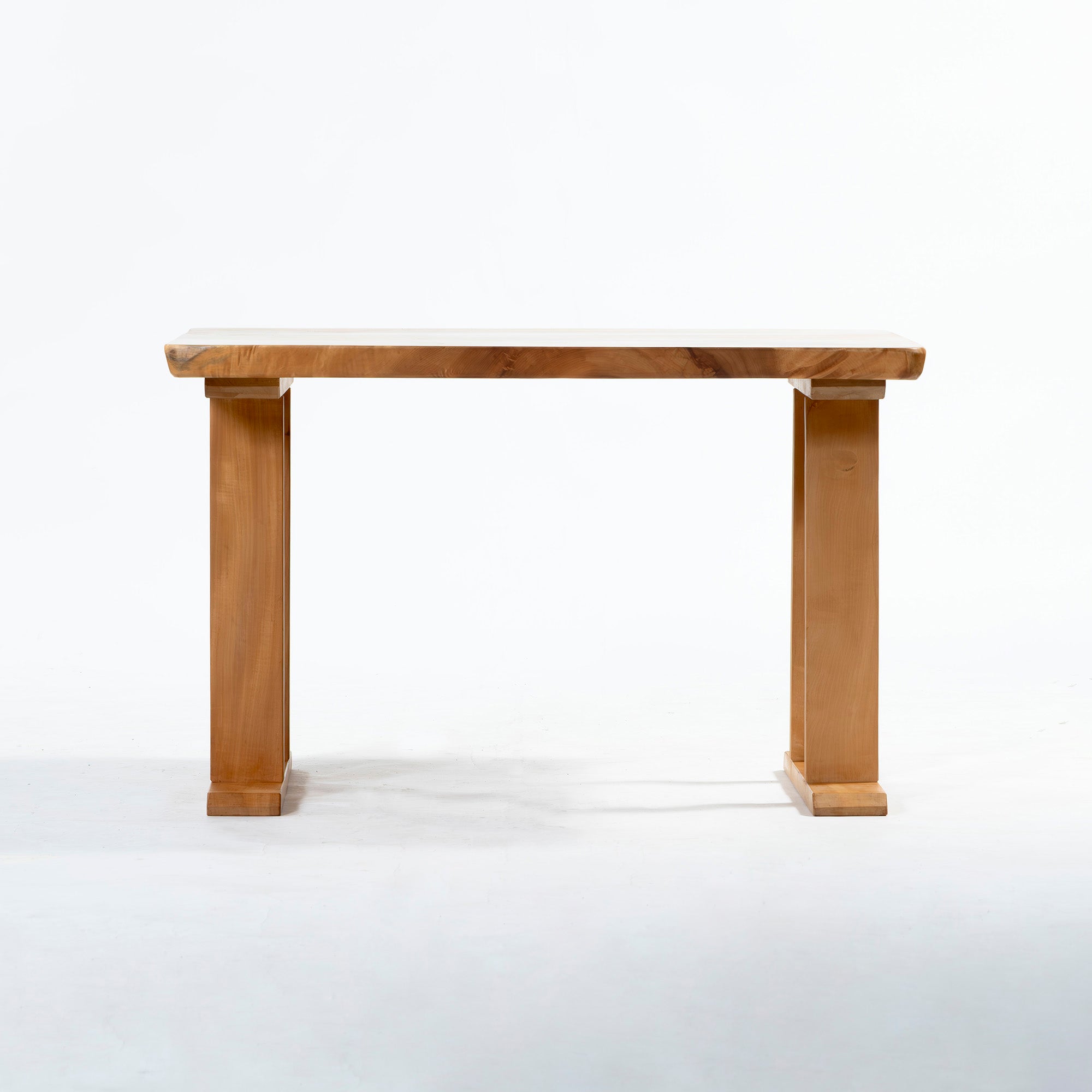 ダイニングテーブル BC工房 栃一枚板 LDテーブル 幅100cm 無垢材 コンパクト ◆天板再塗装済み◆ トチ材 一枚板テーブル リビングテーブル