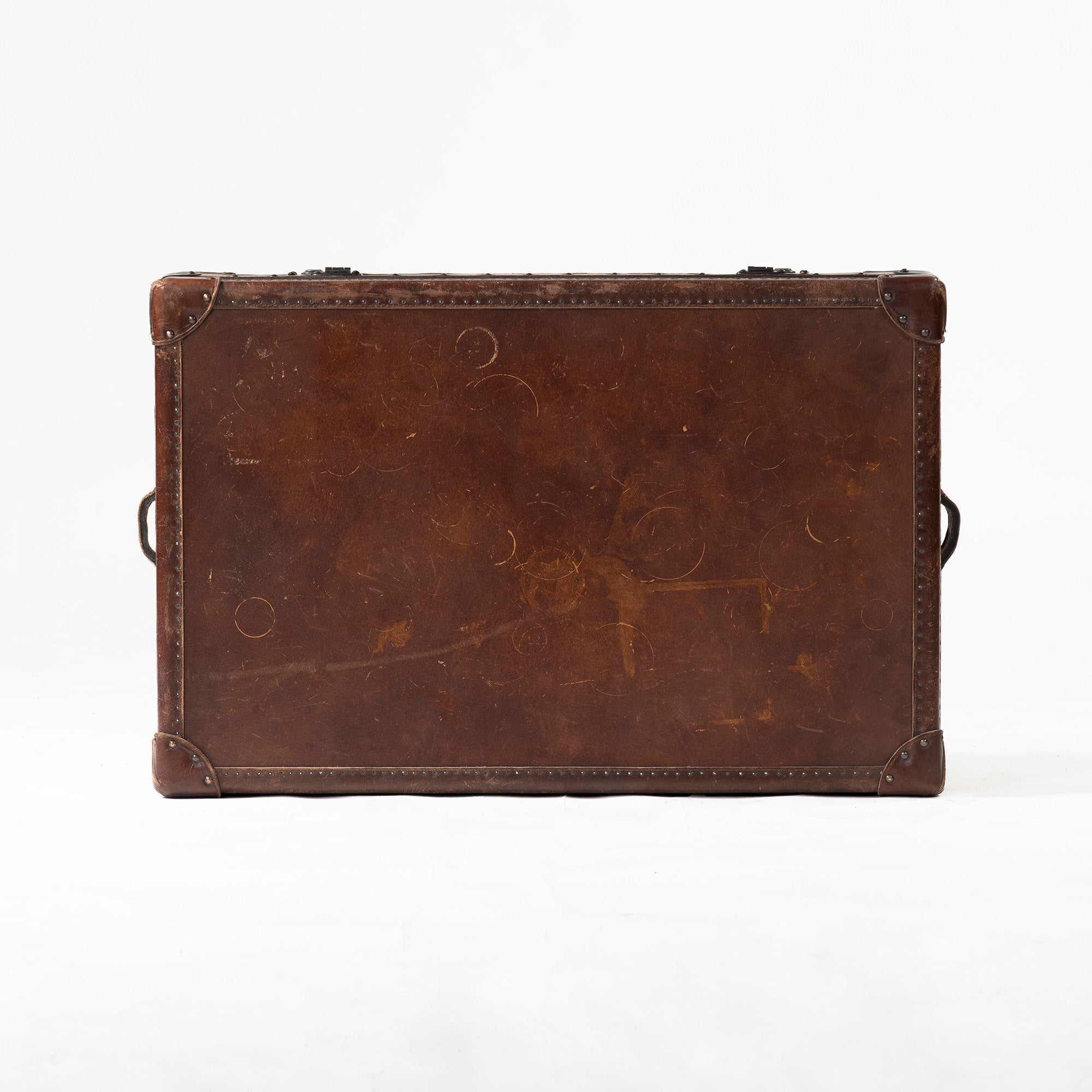 センターテーブル ハロ HALO WATSON MEDIUM TRUNK トランクテーブル レザー 専用スタンド付 ヴィンテージ風 アンティーク アスプルンド