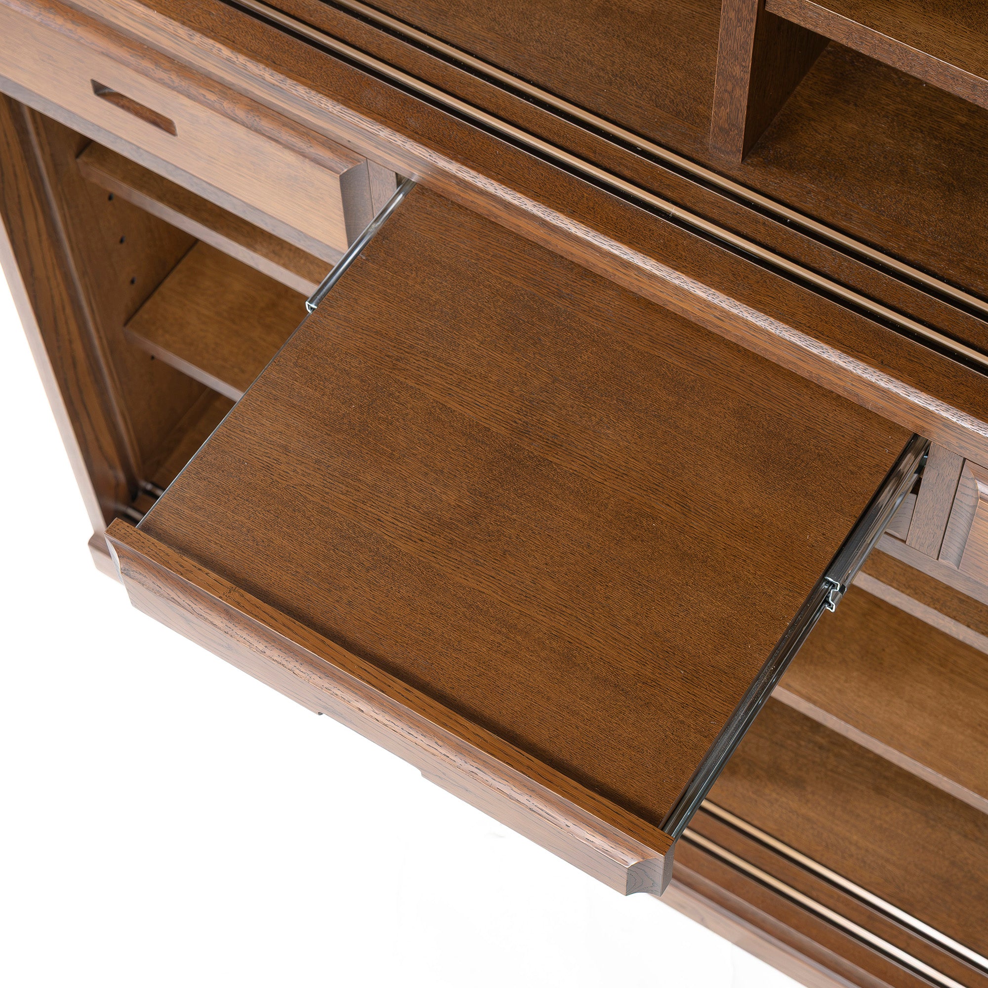 食器棚 旭川家具 クリエイトファニチャー CREATE FURNITURE 旭 水屋箪笥 ナラ材 オーク材 幅120 キッチンボード ダイニングボード 和モダン