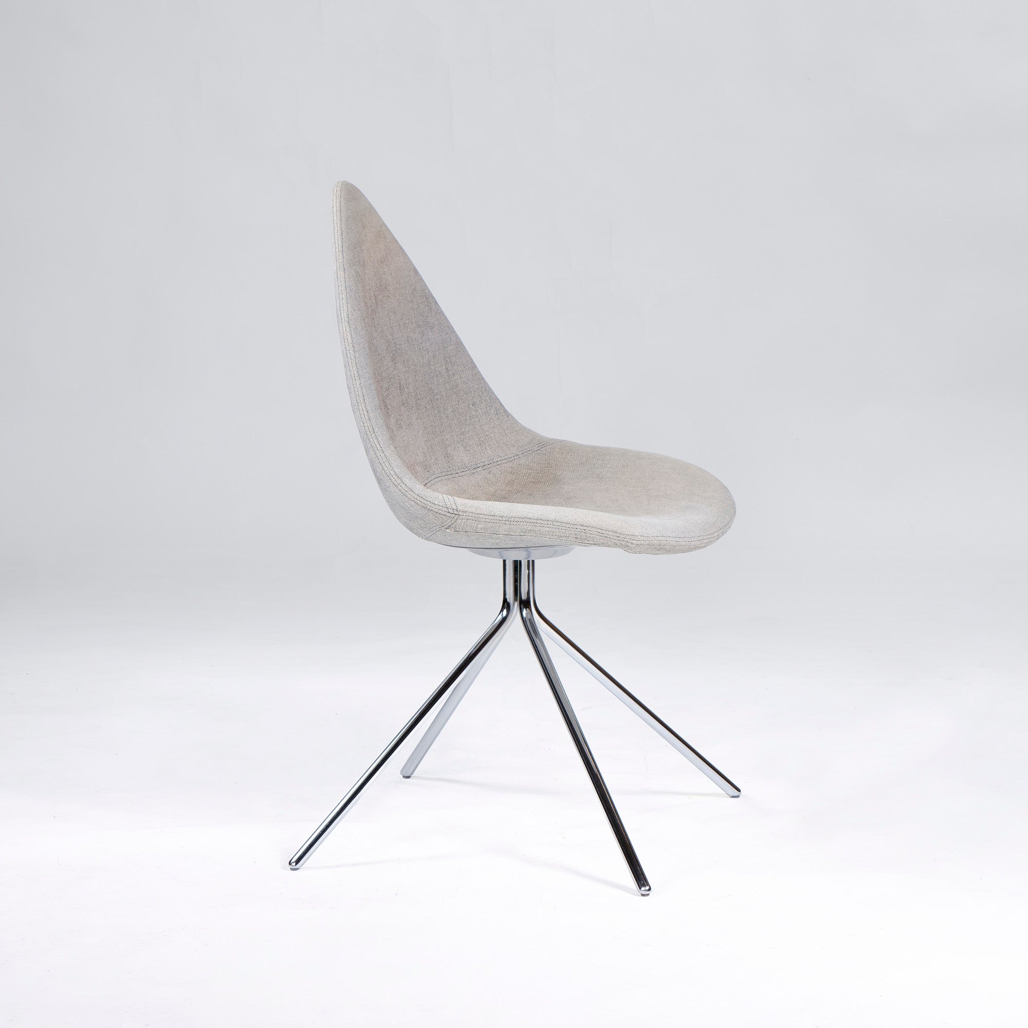 ダイニングチェア ボーコンセプト BoConcept Ottawa ファブリック ライトグレー デザイナーズ 北欧モダン ミッドセンチュリー ミニマル