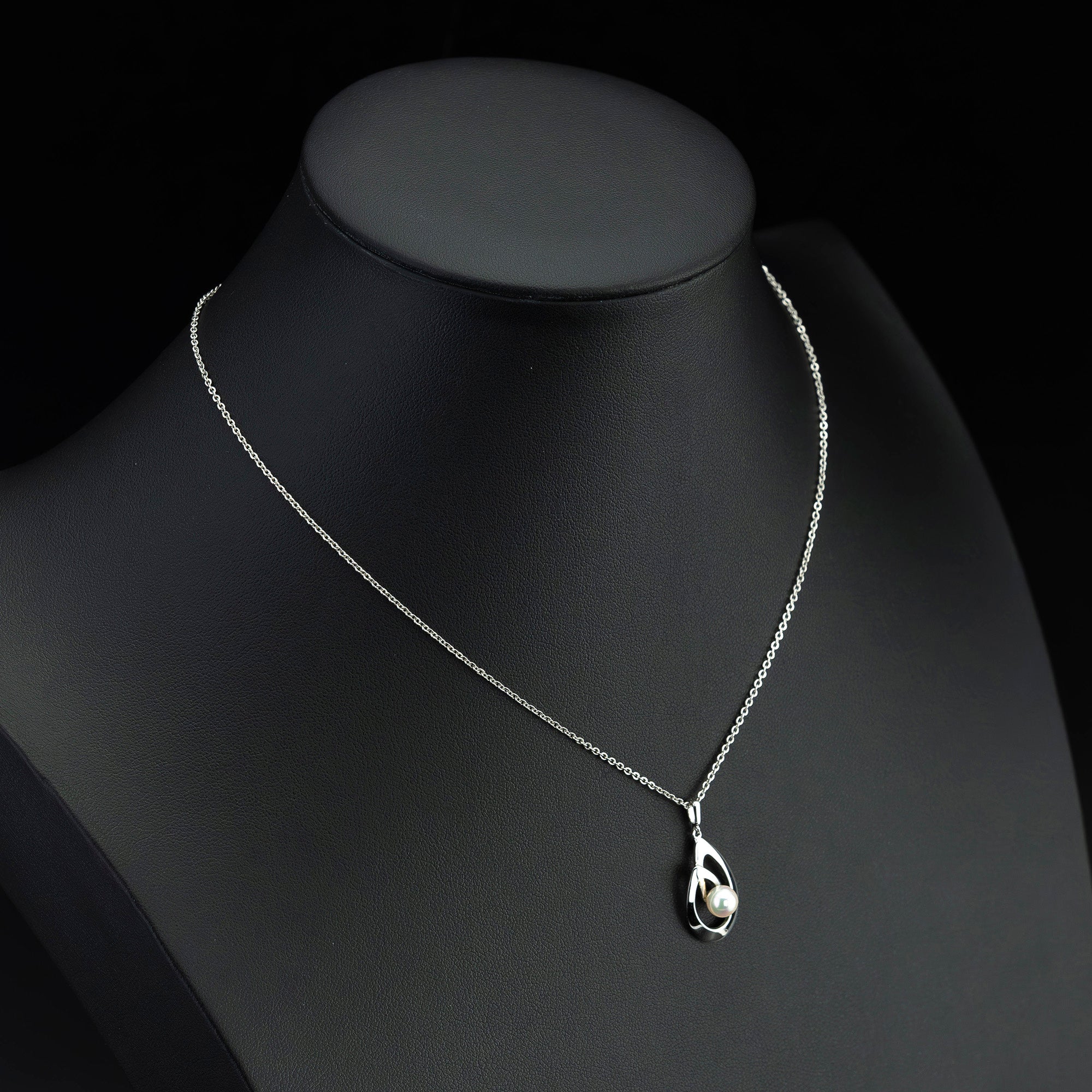 ミキモト MIKIMOTO アコヤパール ネックレス 5mm SV925 シルバー 真珠 一粒 ペンダント レディース 小ぶり 上品 普段使い