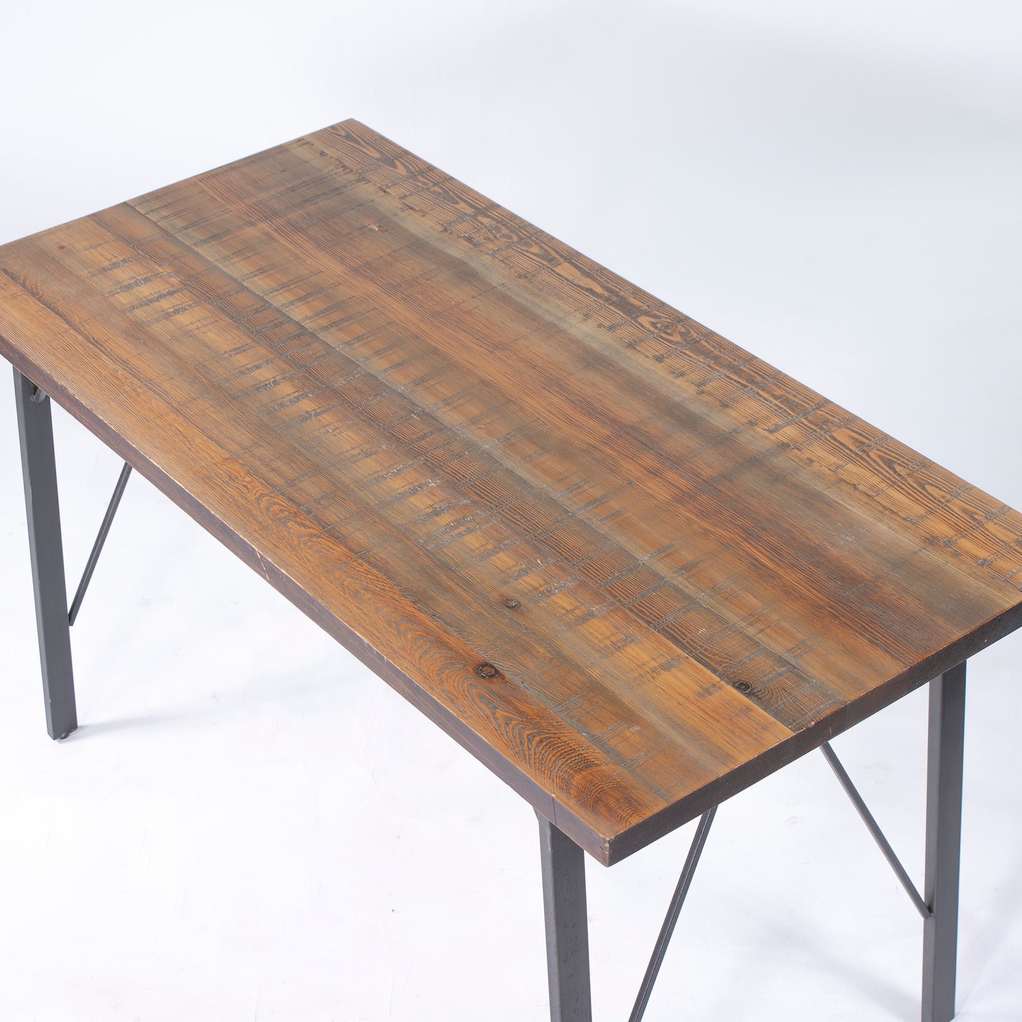 journal standard Furniture CHINON ダイニングテーブル S w130 杉古材 アイアン