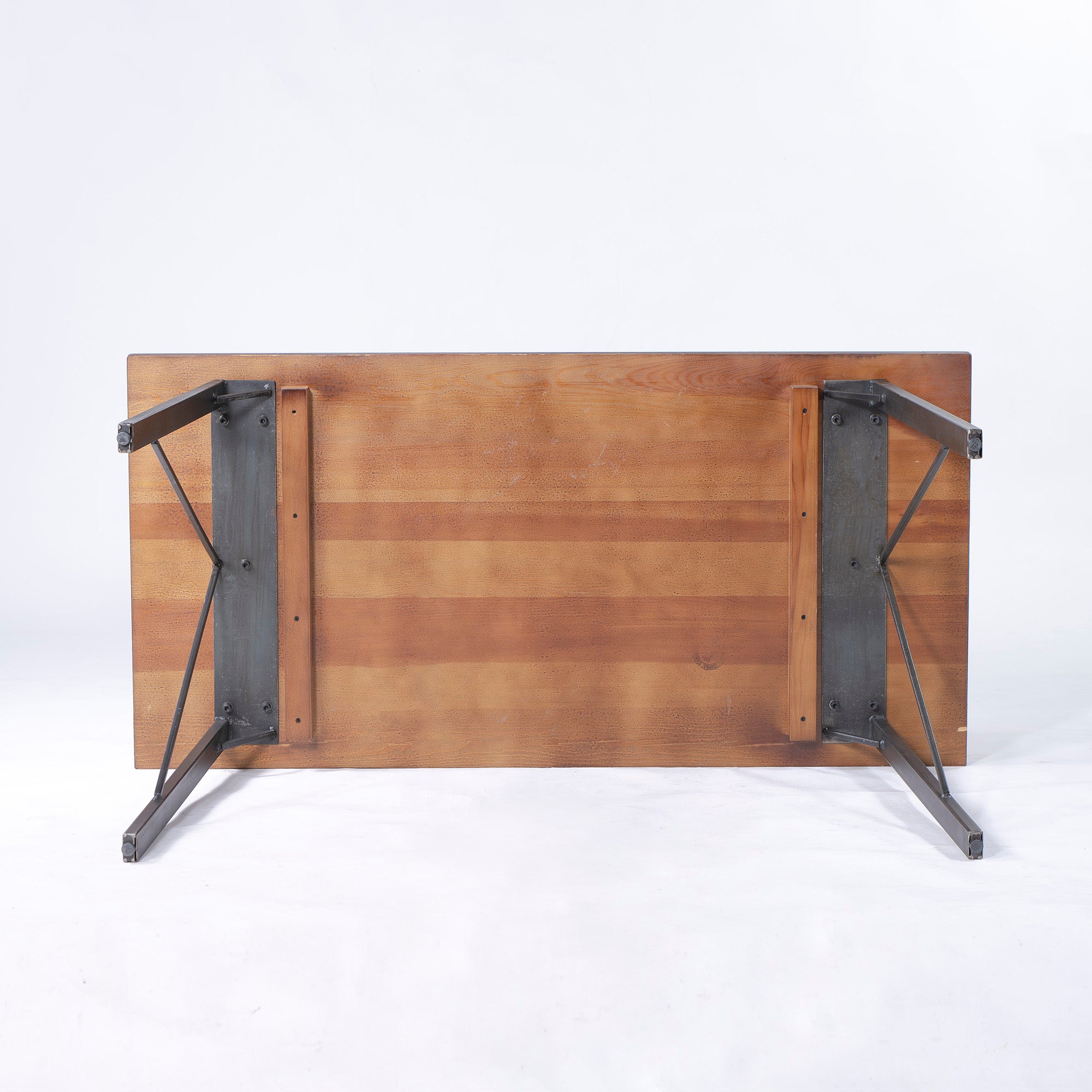 journal standard Furniture CHINON ダイニングテーブル S w130 杉古材 アイアン
