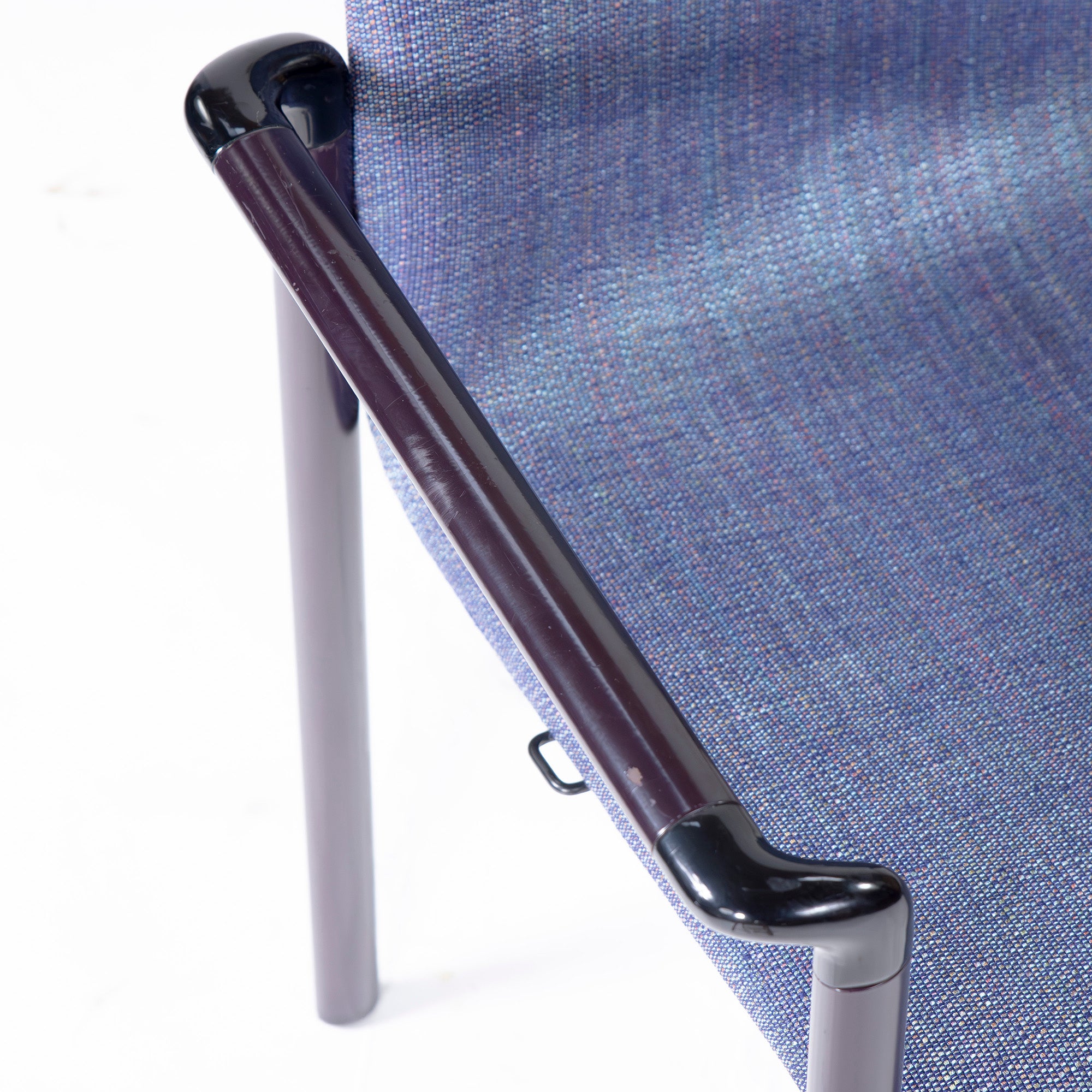Herman Miller EL101 スタッキングチェア(1) ブルー系 ヴィンテージ