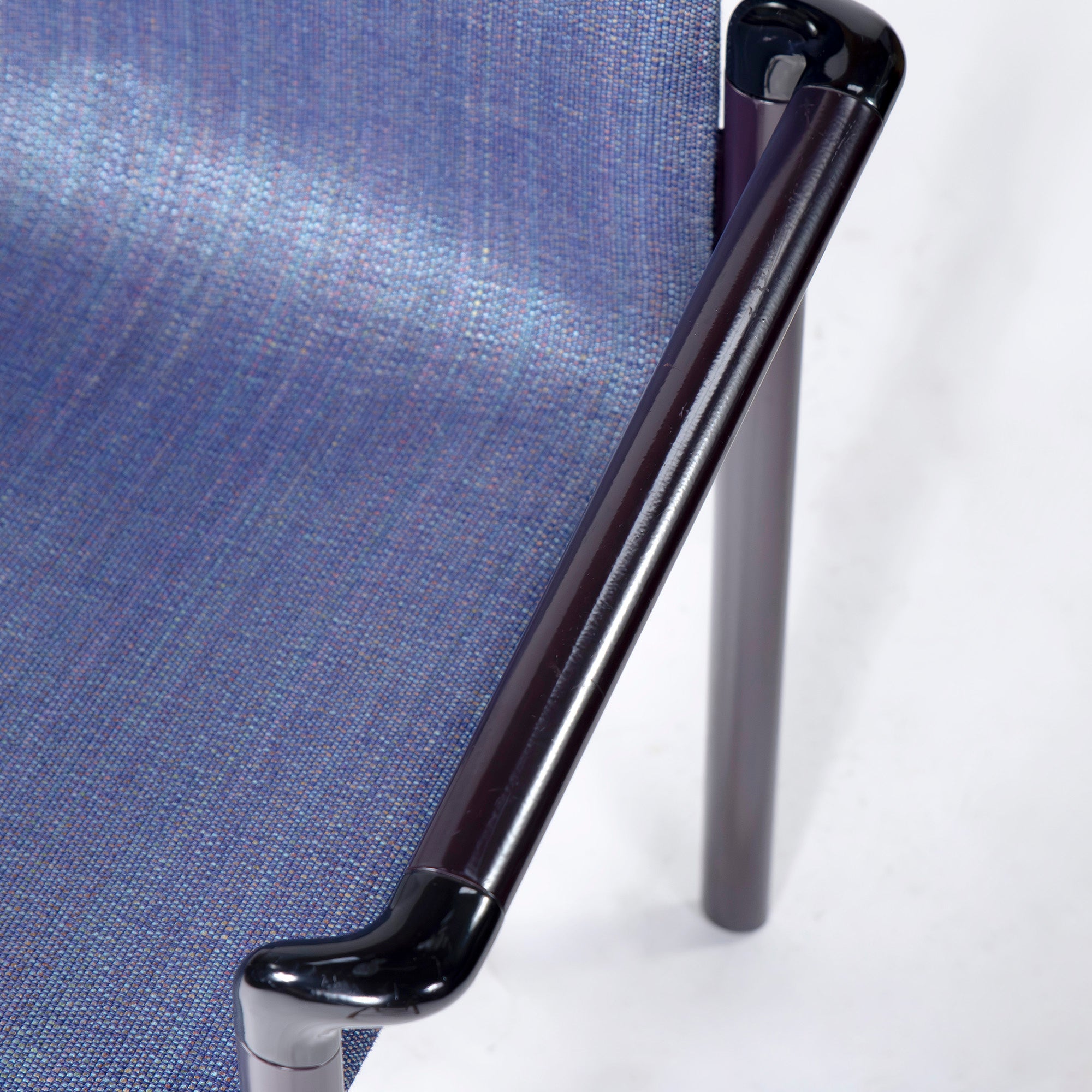 Herman Miller EL101 スタッキングチェア(1) ブルー系 ヴィンテージ