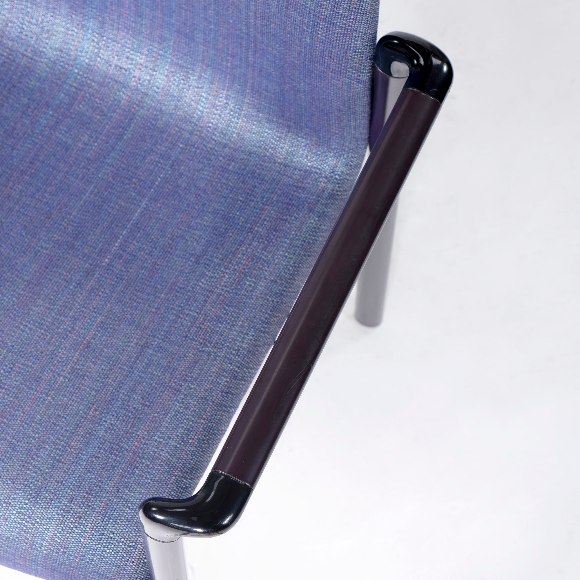 Herman Miller EL101 スタッキングチェア(3) ブルー系 ヴィンテージ