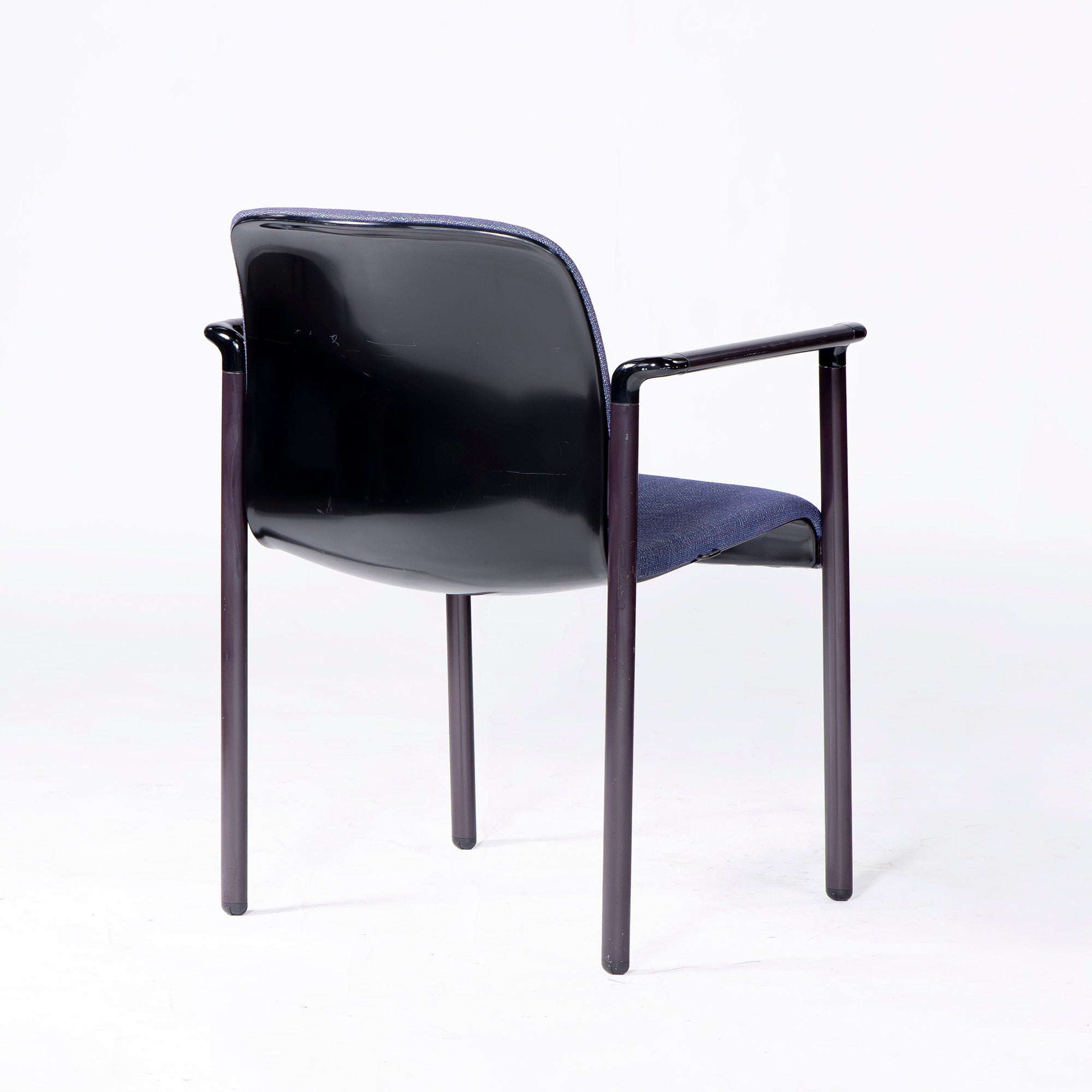 Herman Miller EL101 スタッキングチェア(3) ブルー系 ヴィンテージ