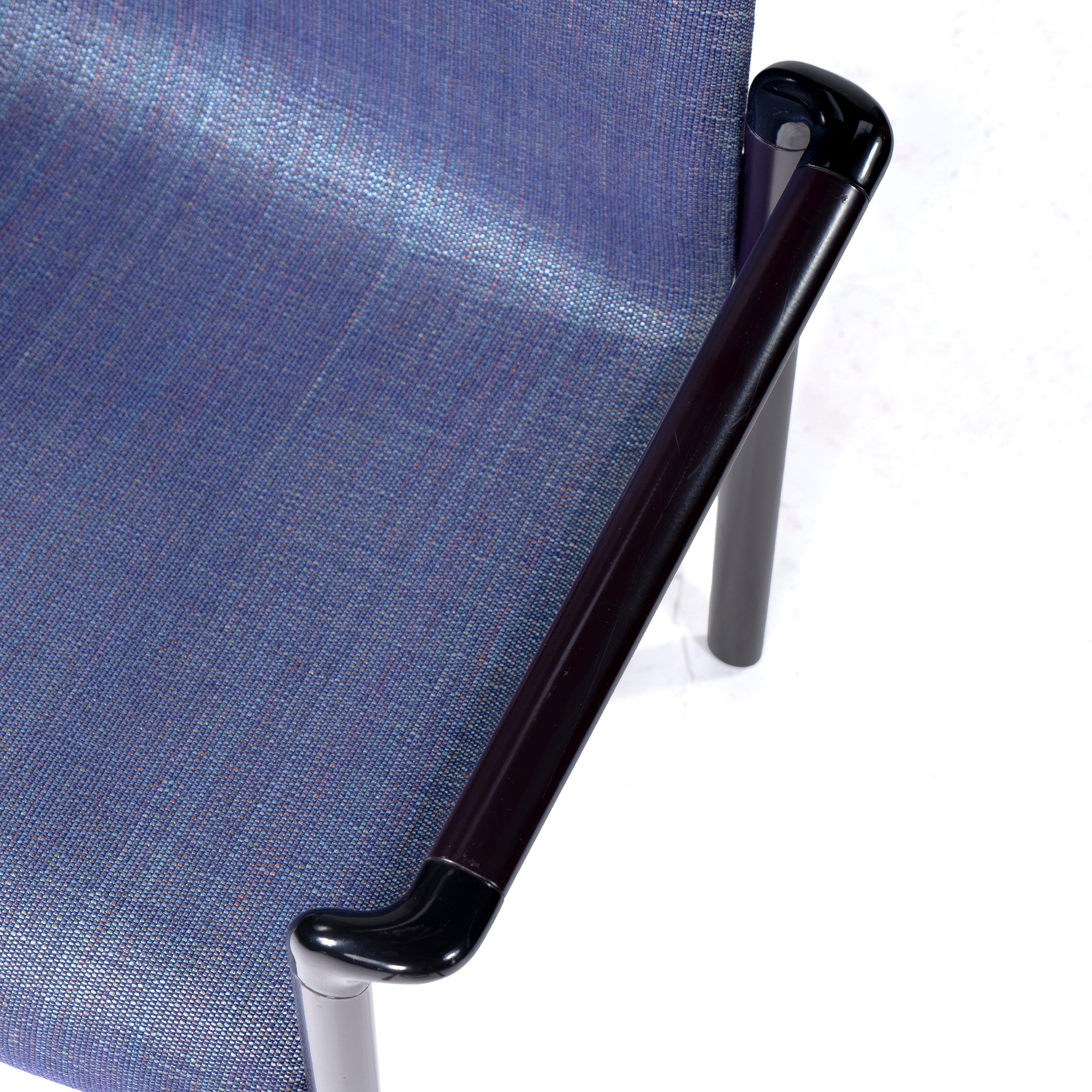 Herman Miller EL101 スタッキングチェア(4) ブルー系 ヴィンテージ