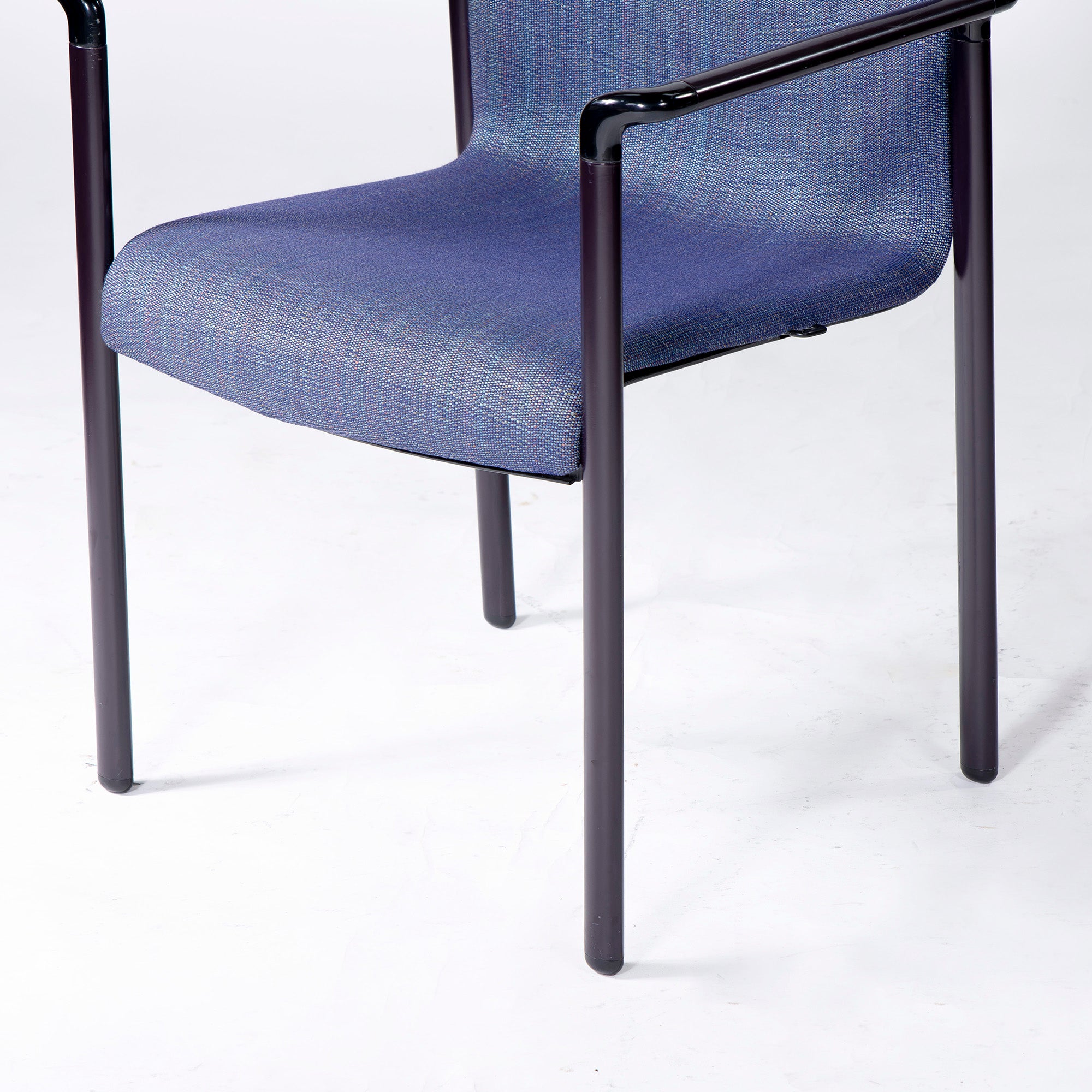 Herman Miller EL101 スタッキングチェア(4) ブルー系 ヴィンテージ