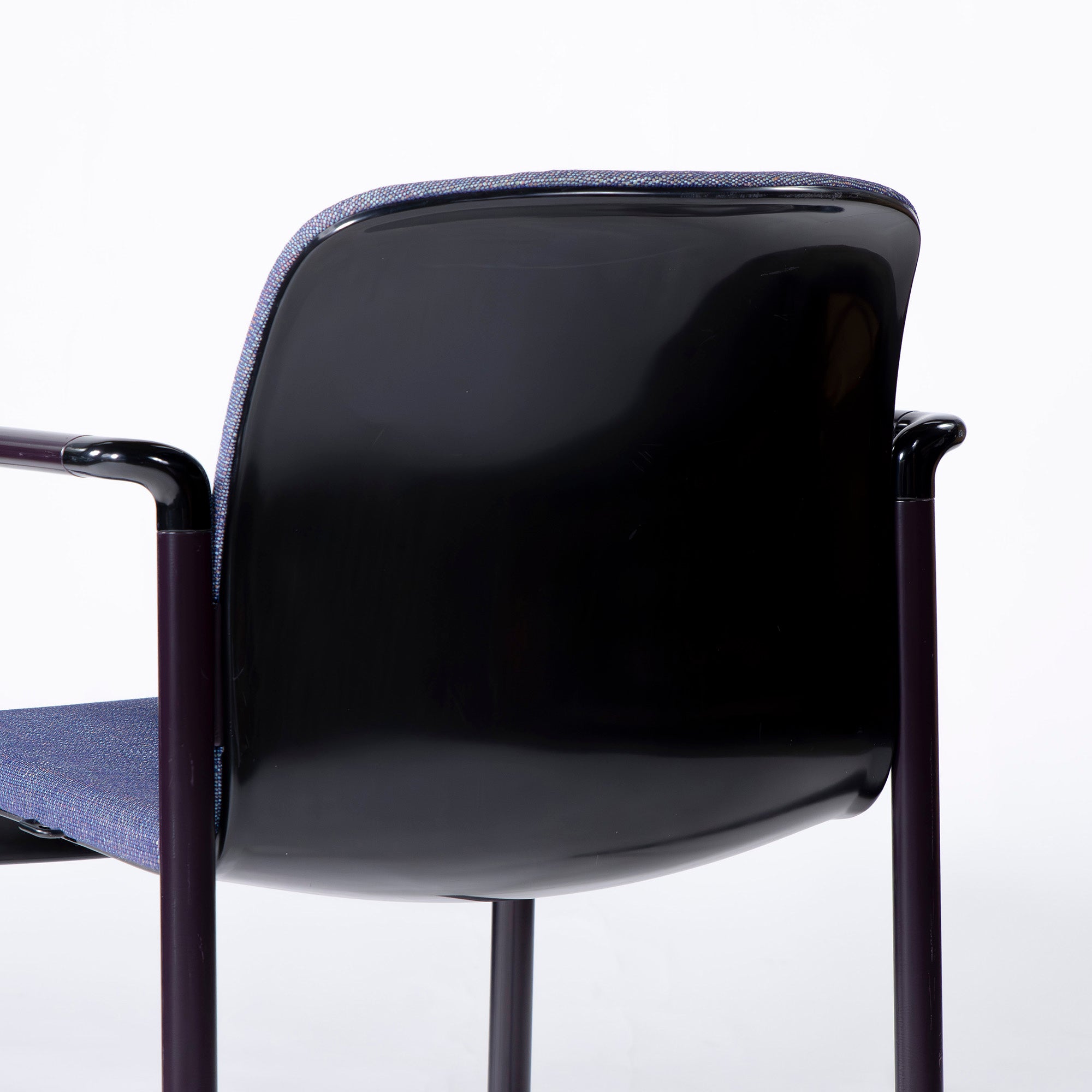 Herman Miller EL101 スタッキングチェア(4) ブルー系 ヴィンテージ