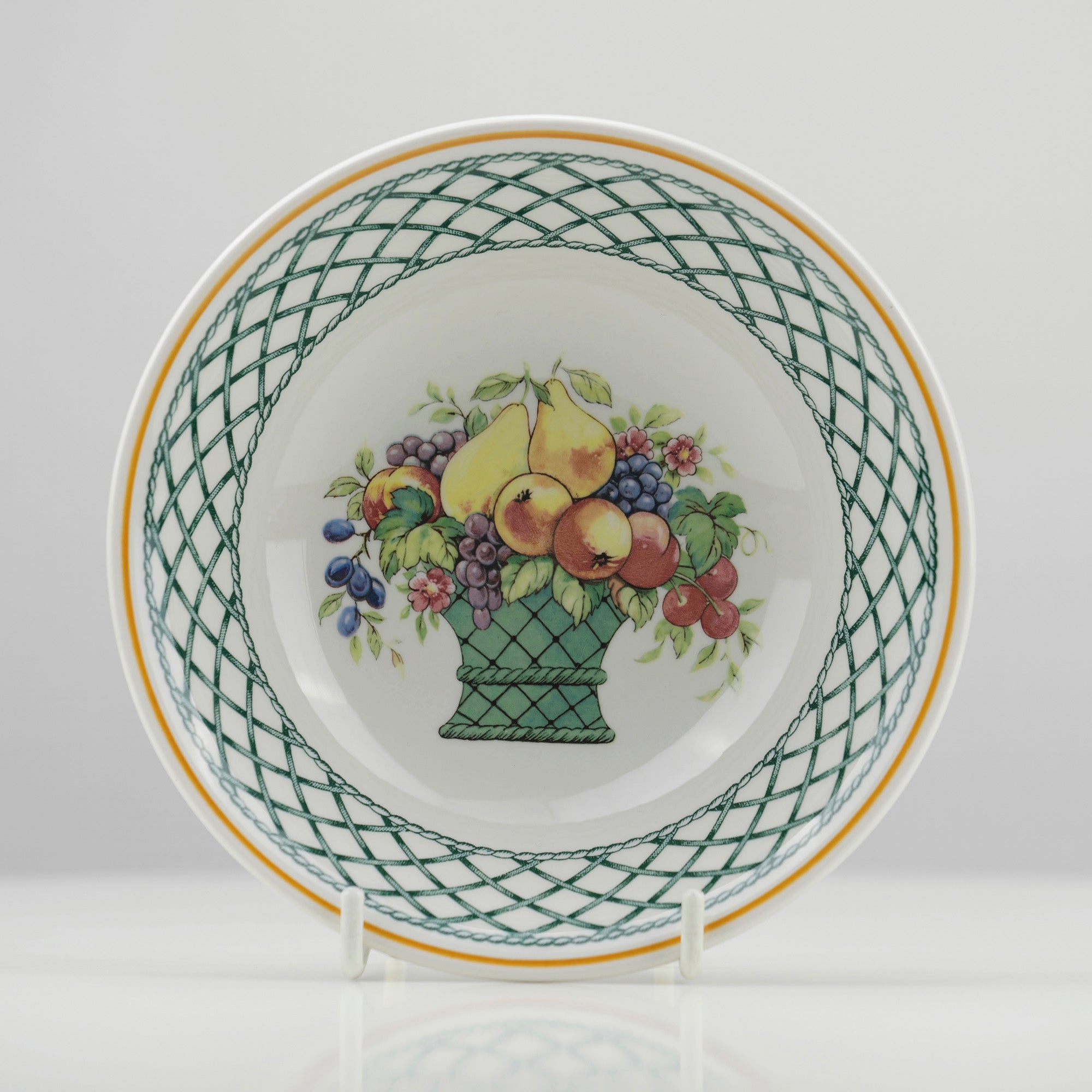 ビレロイ&ボッホ Villeroy & Boch バスケット カップ&ソーサー・ボウル・プレート2枚セット(4)