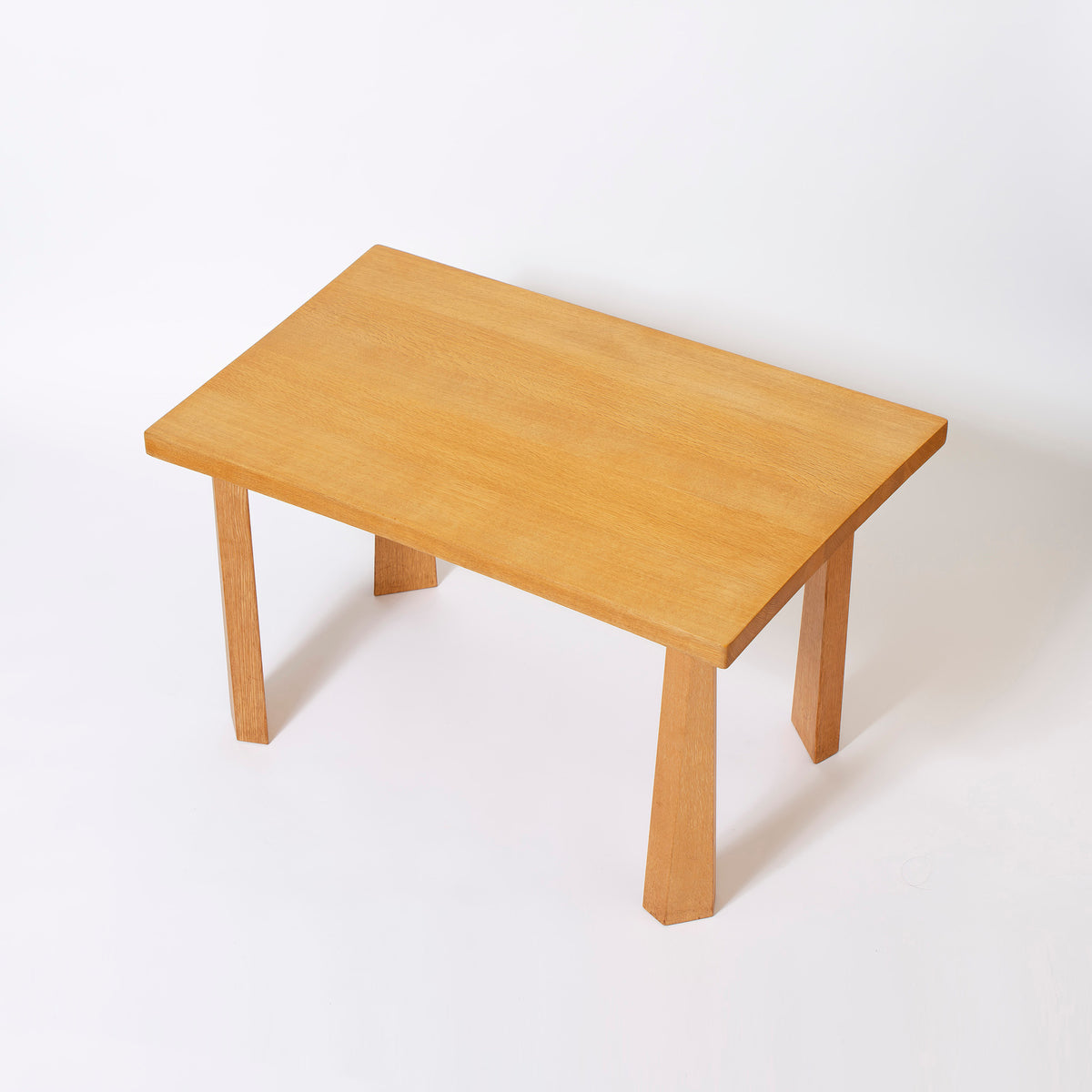 カンディハウス サイドテーブル ナラ無垢材 w83cm