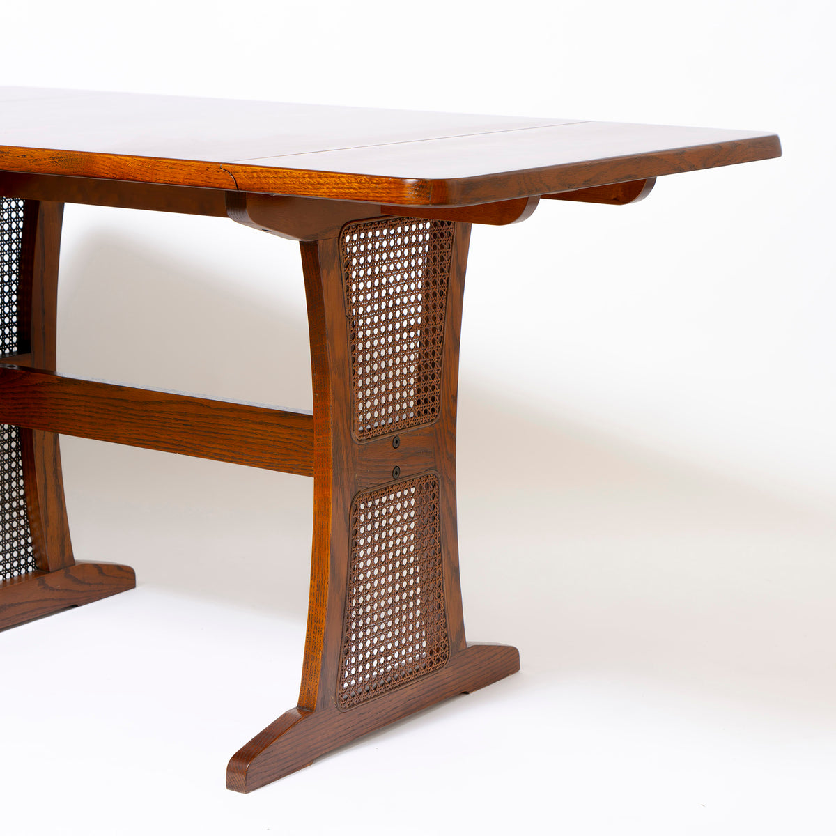 三越ブルージュ現カントリーハウス Country House K-505 現行CDT41 バタフライ式ダイニングテーブル オーク材