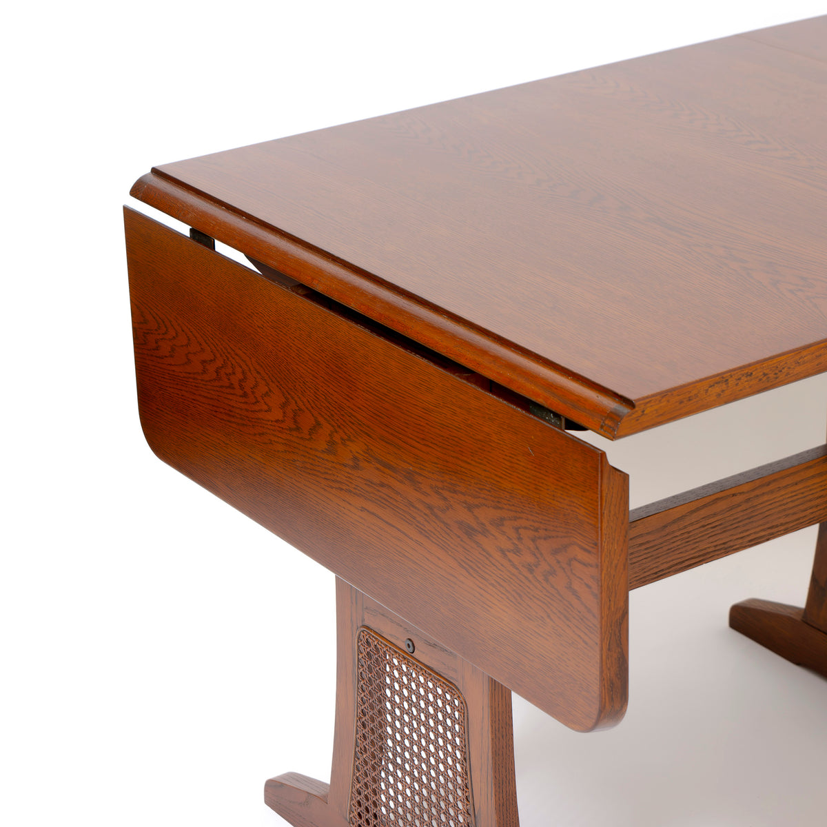 三越ブルージュ現カントリーハウス Country House K-505 現行CDT41 バタフライ式ダイニングテーブル オーク材