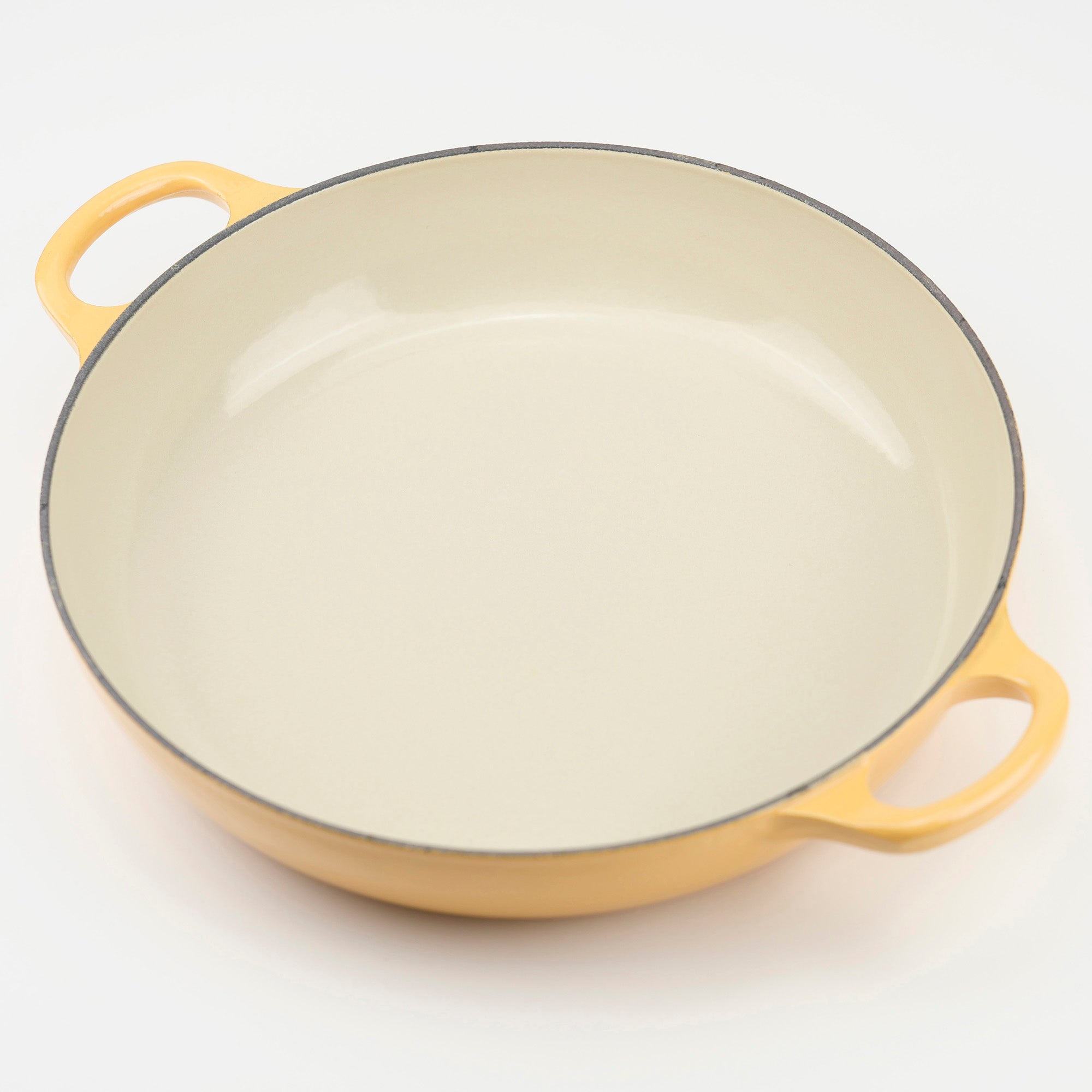 Le Creuset buffet casserole, 26cm, discontinued color, saffron yellow