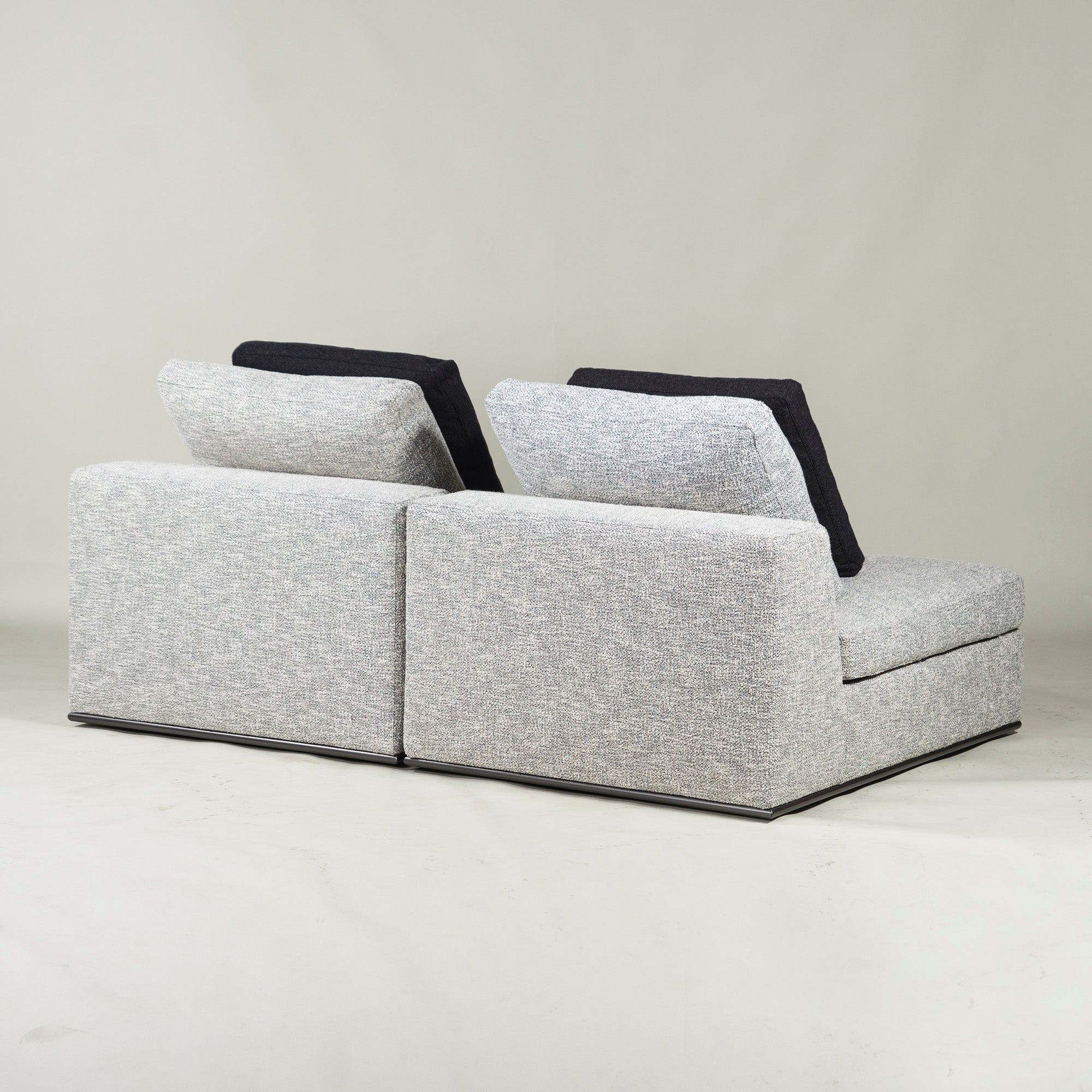 erba sofa Italy Erba Italia Via Monte Napoleone armless sofa 1P 2-piece set Feather blend Modern