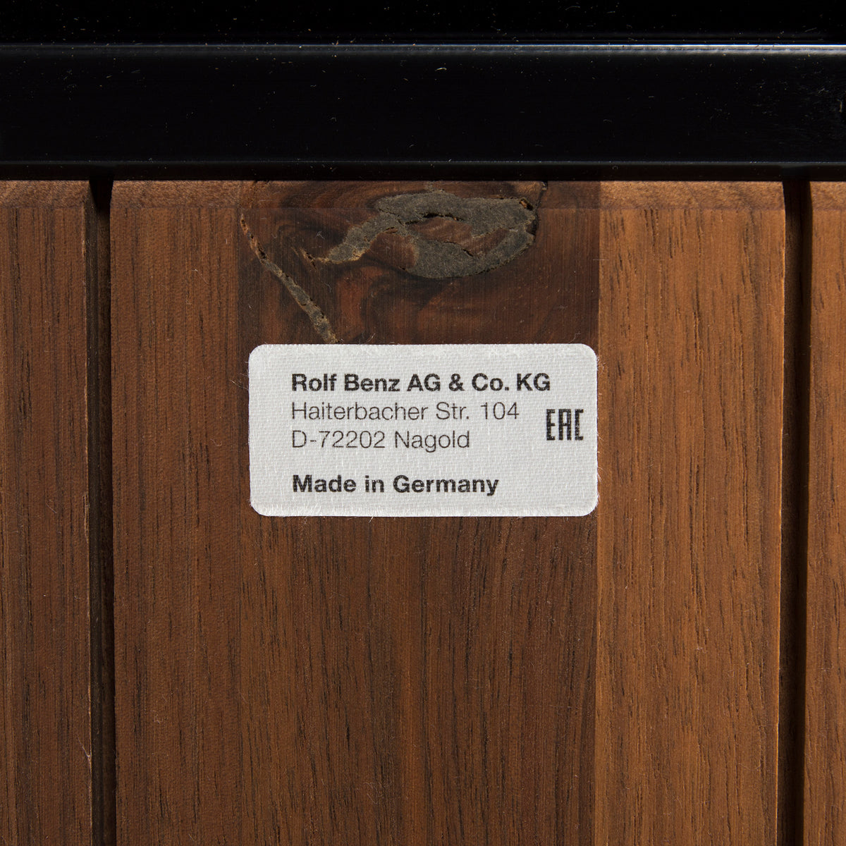 ◆美品◆ROLF BENZ/ロルフベンツ 964ラウンドダイニングテーブル アメリカンウォールナット 無垢材 オイル仕上げ デザイナーズ家具