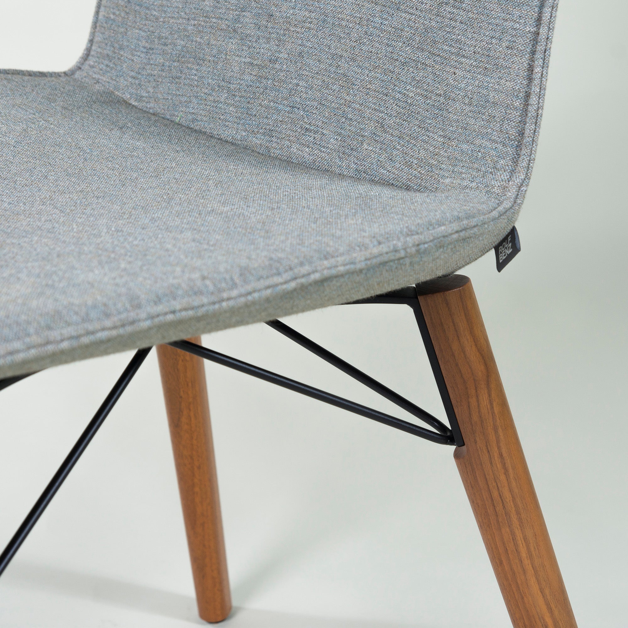 ◆Excellent condition◆ROLF BENZ 616 Dining Chair (3) American walnut, green gray, solid wood, oil finish, modern