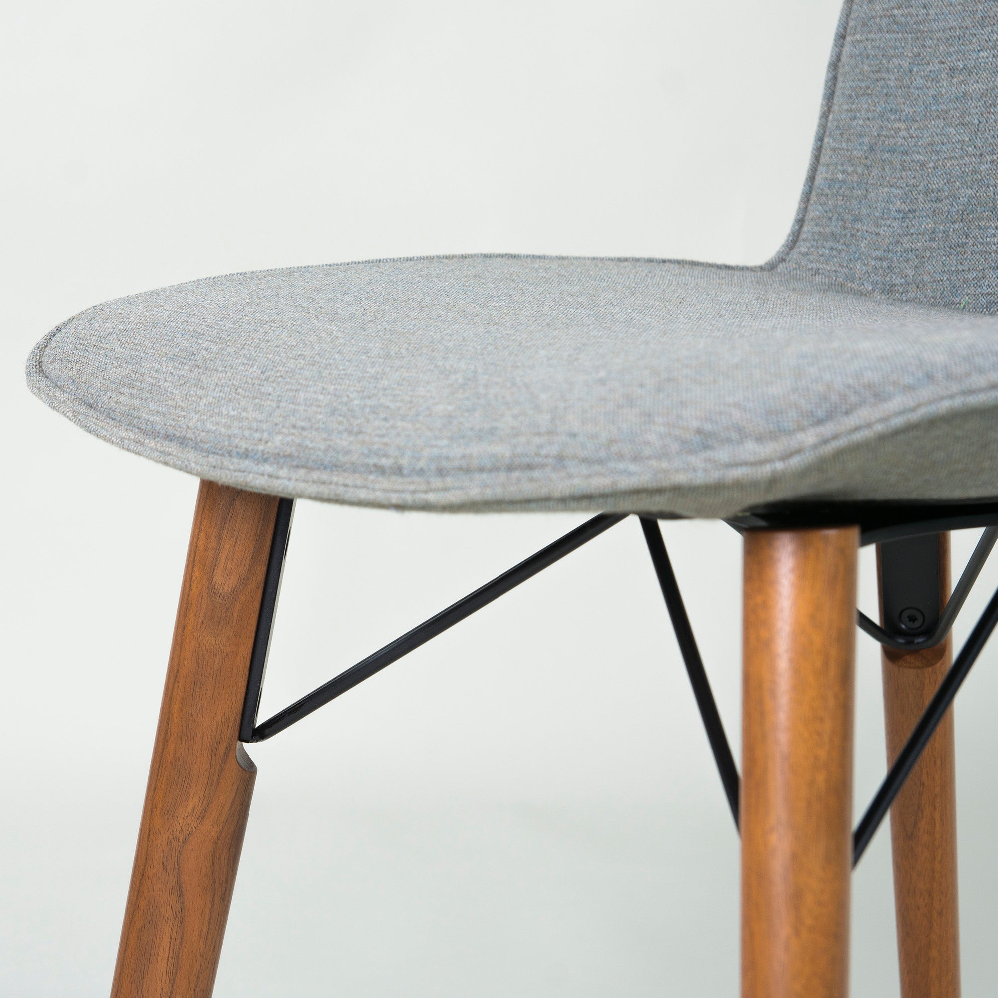 ◆Excellent condition◆ROLF BENZ 616 Dining Chair (3) American walnut, green gray, solid wood, oil finish, modern