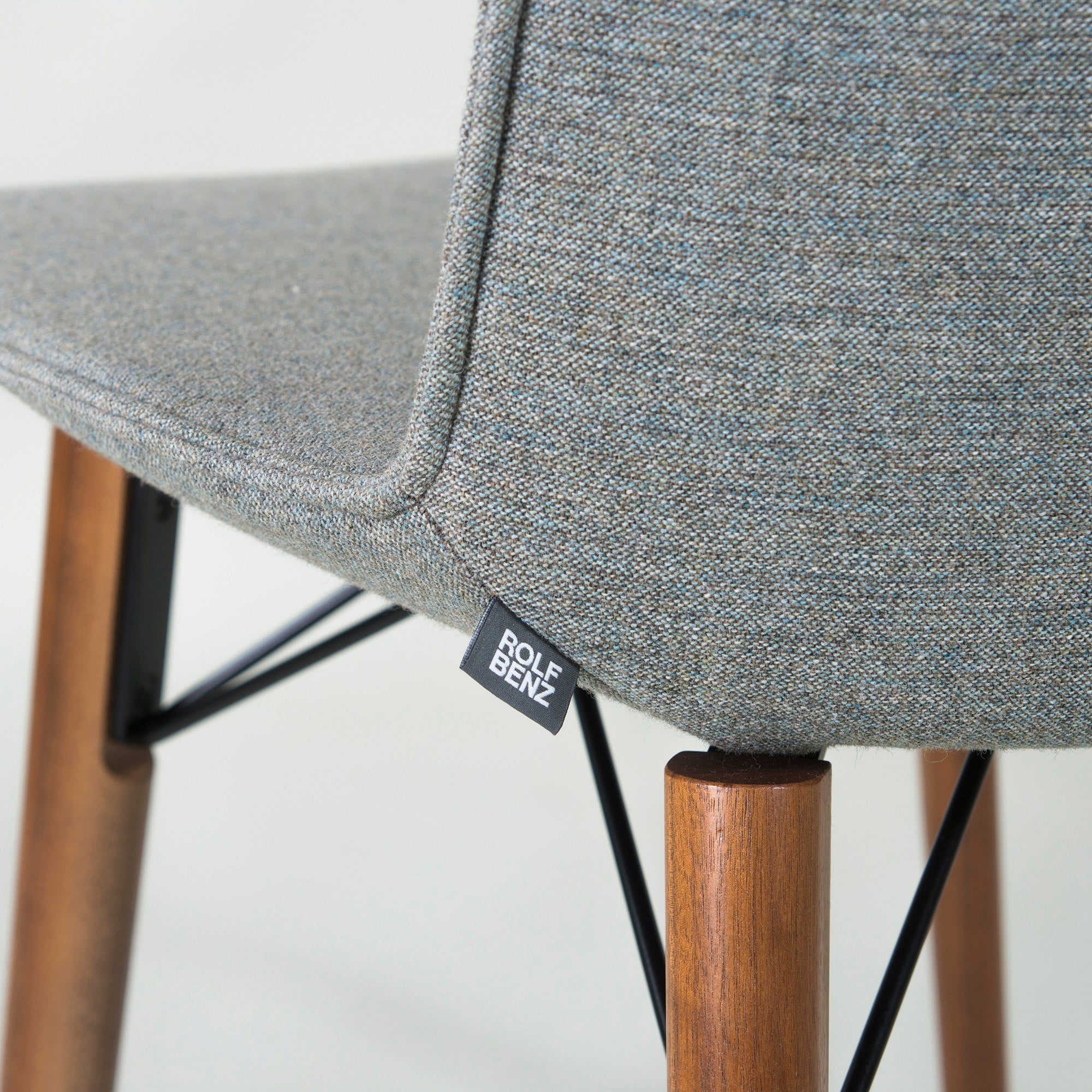 ◆Excellent condition◆ROLF BENZ 616 Dining Chair (4) American walnut, green gray, solid wood, oil finish, modern