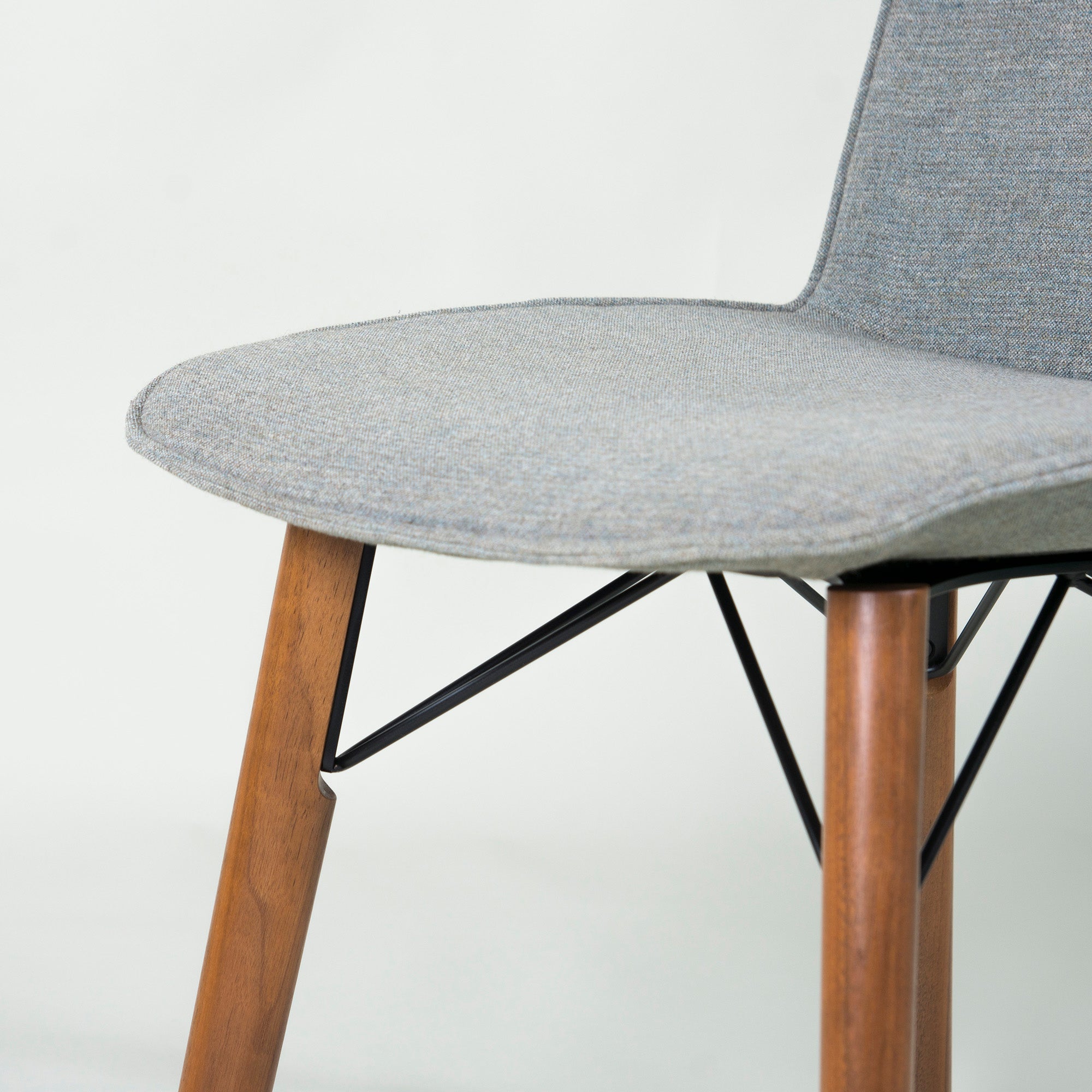 ◆Excellent condition◆ROLF BENZ 616 Dining Chair (4) American walnut, green gray, solid wood, oil finish, modern
