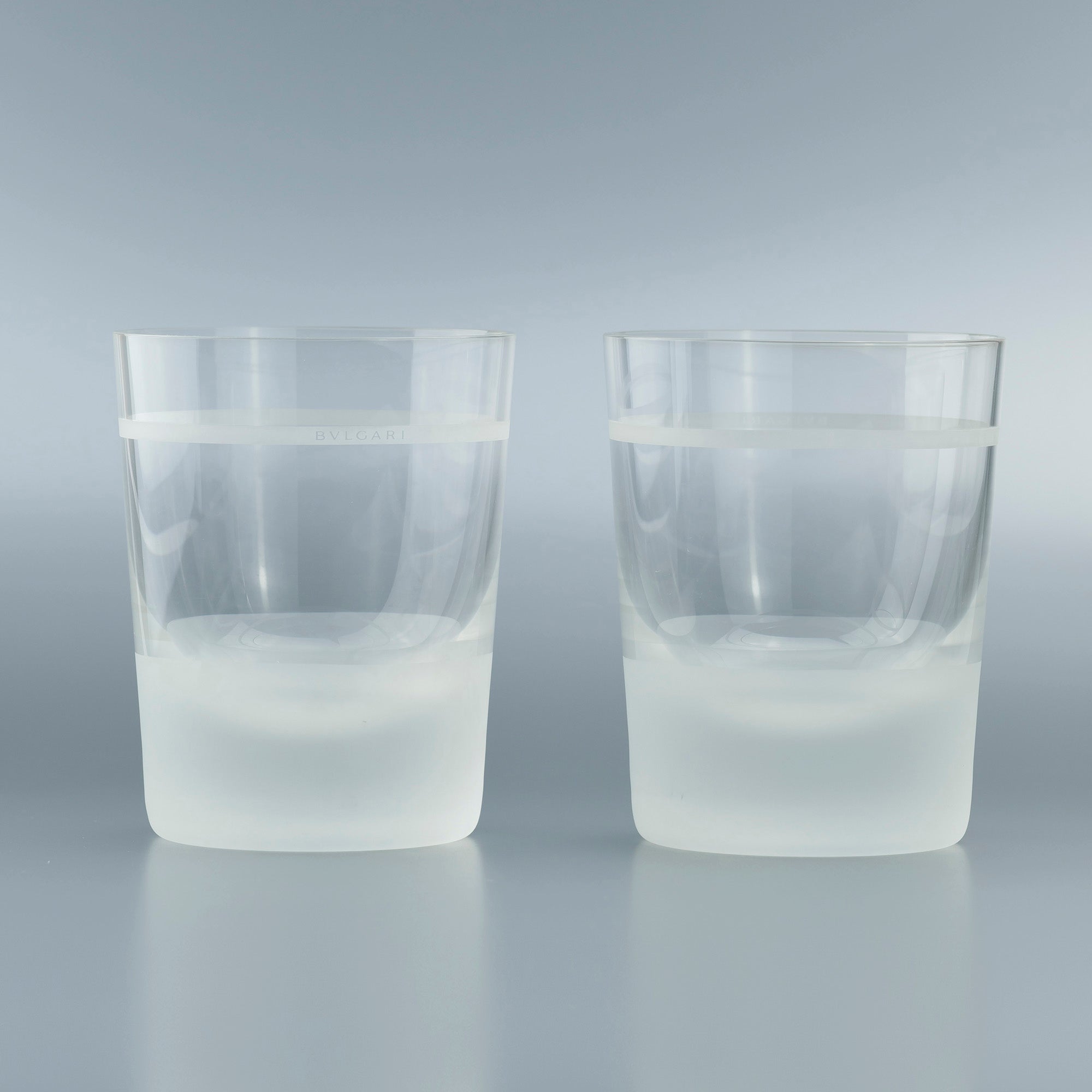 Bvlgari x Rosenthal Old Fashioned Glass Pair