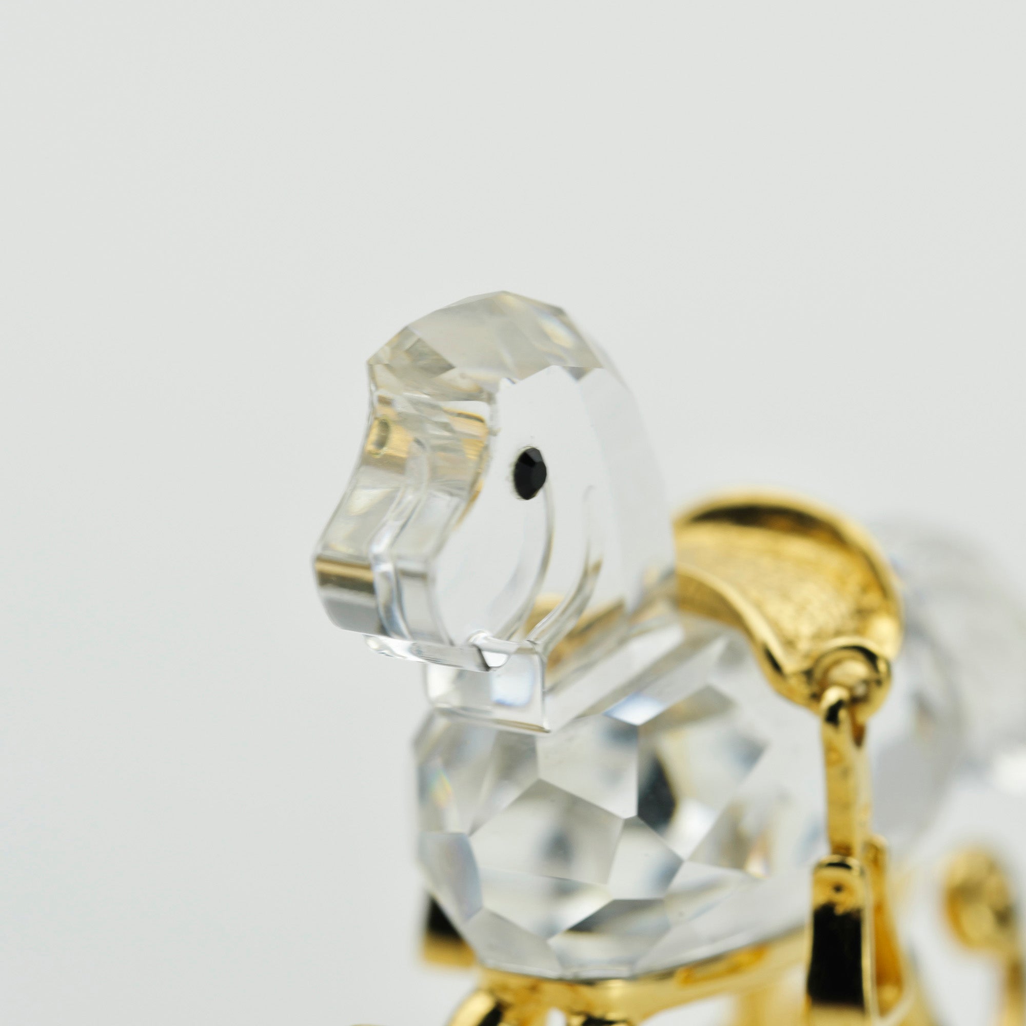 Swarovski Rocking Horse Gold Plated Discontinued Product