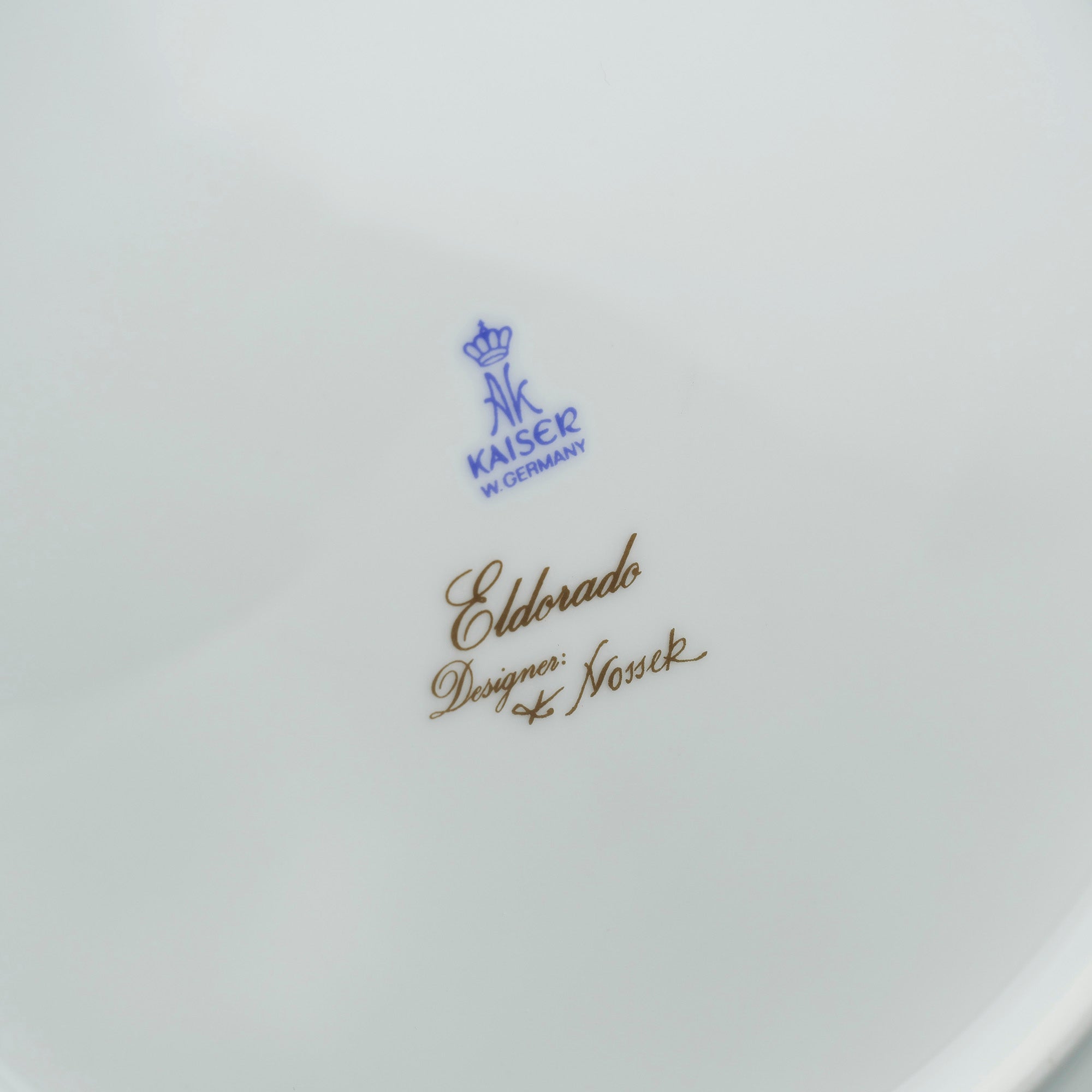 Kaiser Eldorado Peacock Plate, Vintage, 1960s
