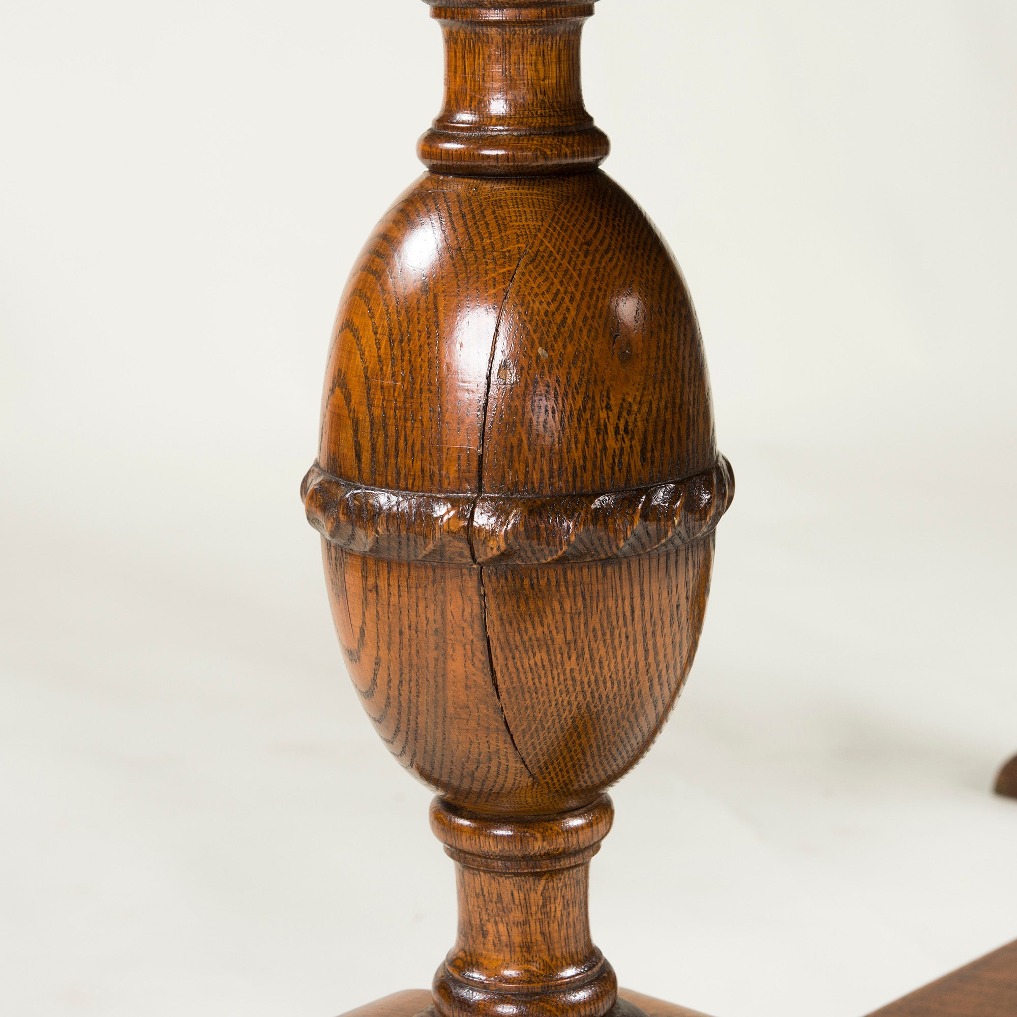Lloyd's Antiques/ロイズアンティークス バルボスレッグドローリーフテーブル オーク材 エクステンション 英国アンティーク