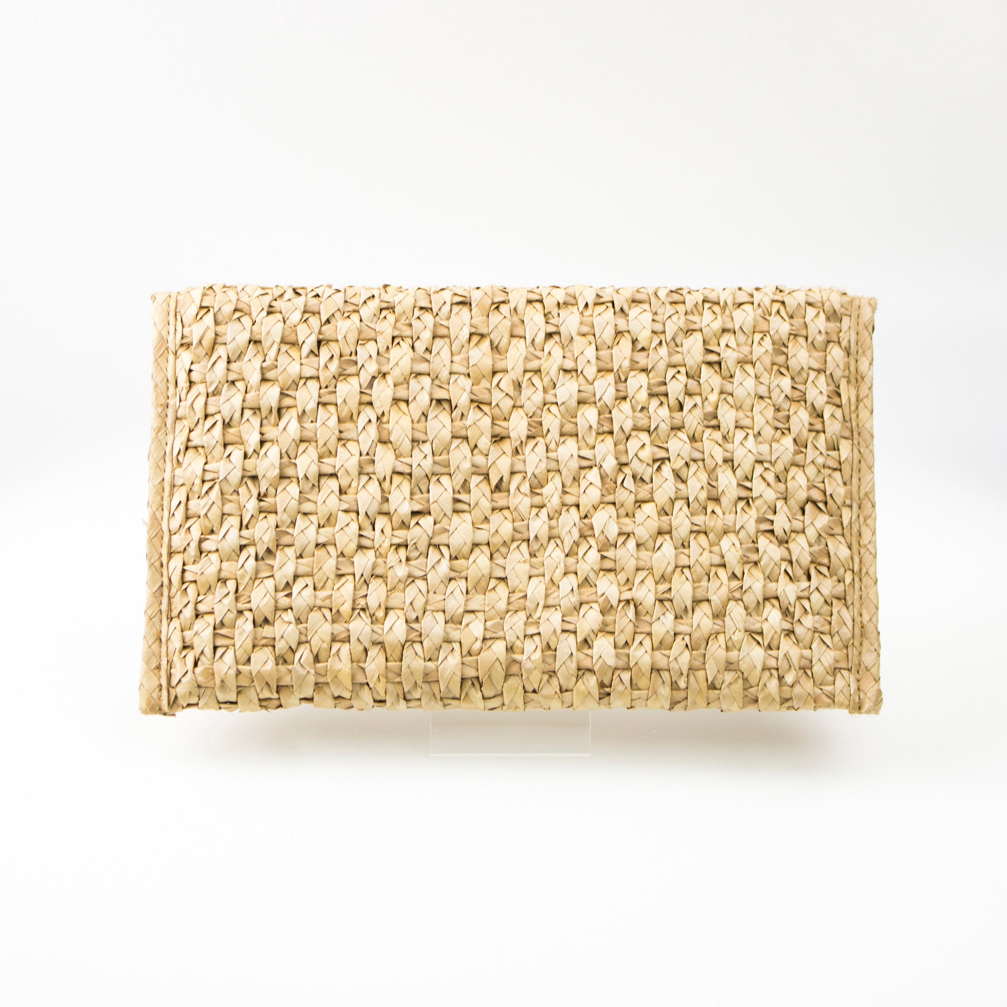 Anya Hindmarch Second Bag Clutch Bag Straw