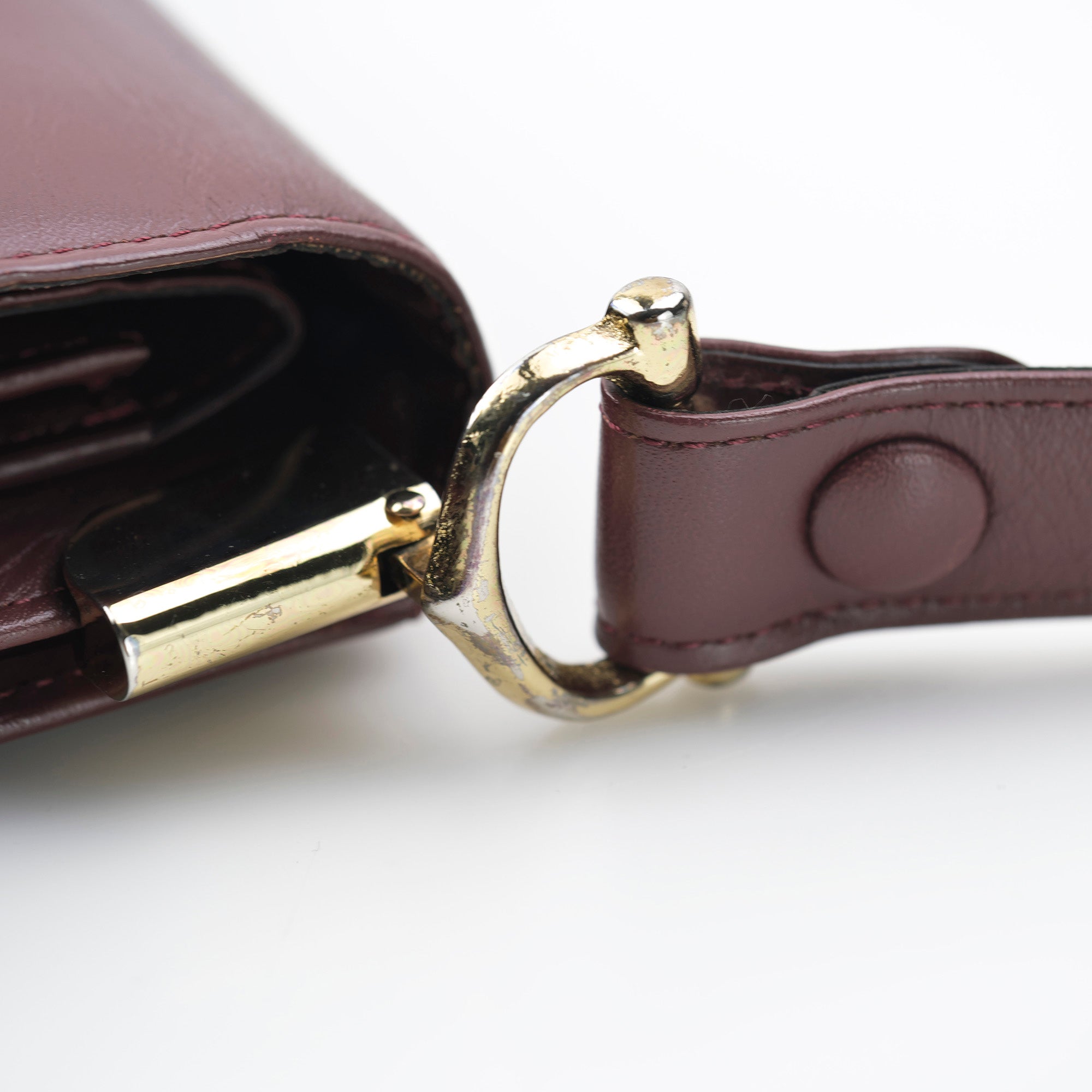 カルティエ マスト ドゥ カルティエ Cartier les must de Cartier ショルダーバッグ ボルドー