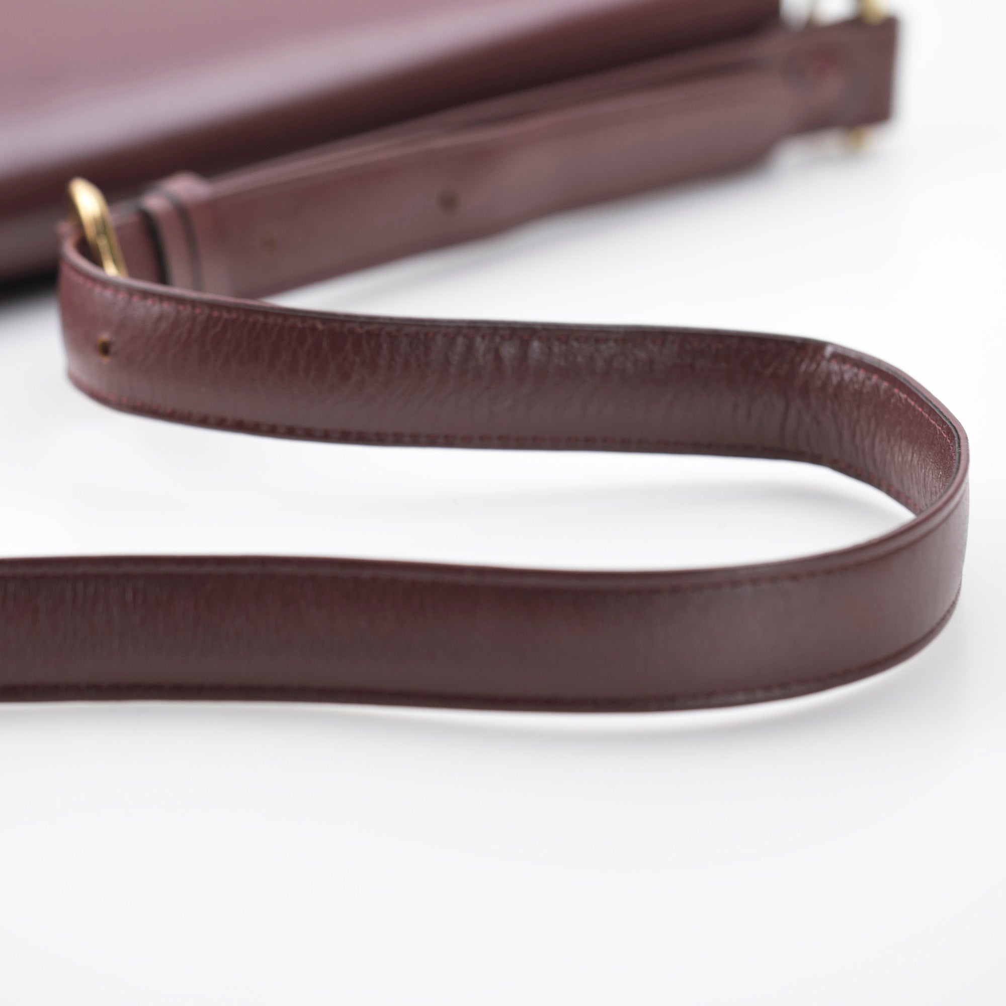 カルティエ マスト ドゥ カルティエ Cartier les must de Cartier ショルダーバッグ ボルドー