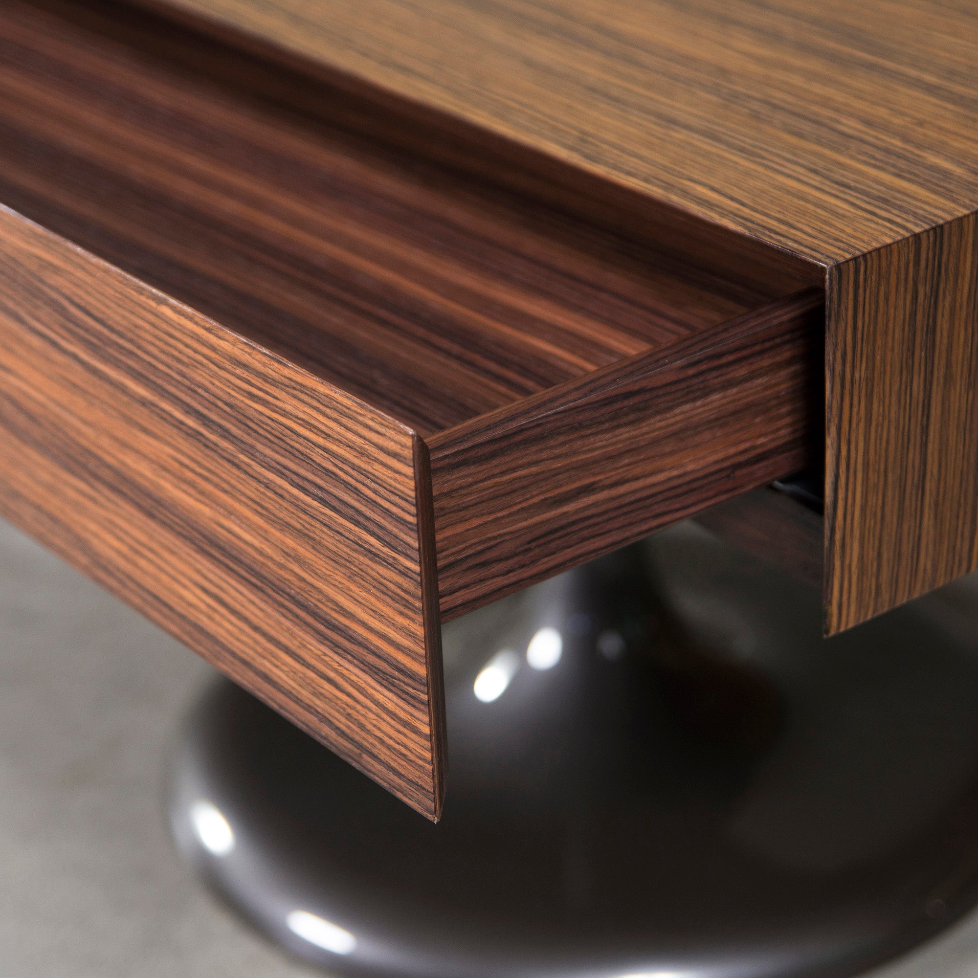 ◆廃盤◆Minotti/ミノッティ LANE コンソールテーブル ローズウッド イタリア製 モダン サイドボード 最高級