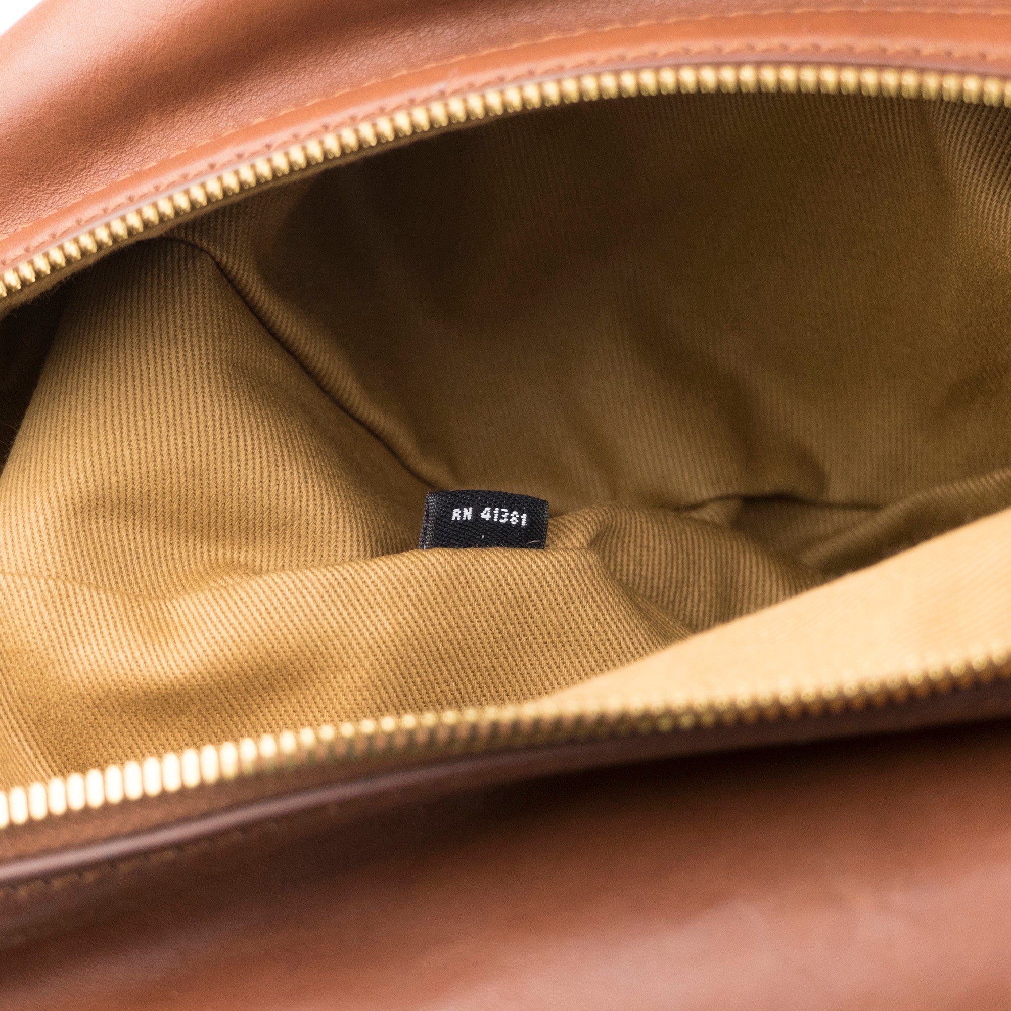 ラルフローレン RALPH LAUREN レザーショルダーバッグ ブラウン