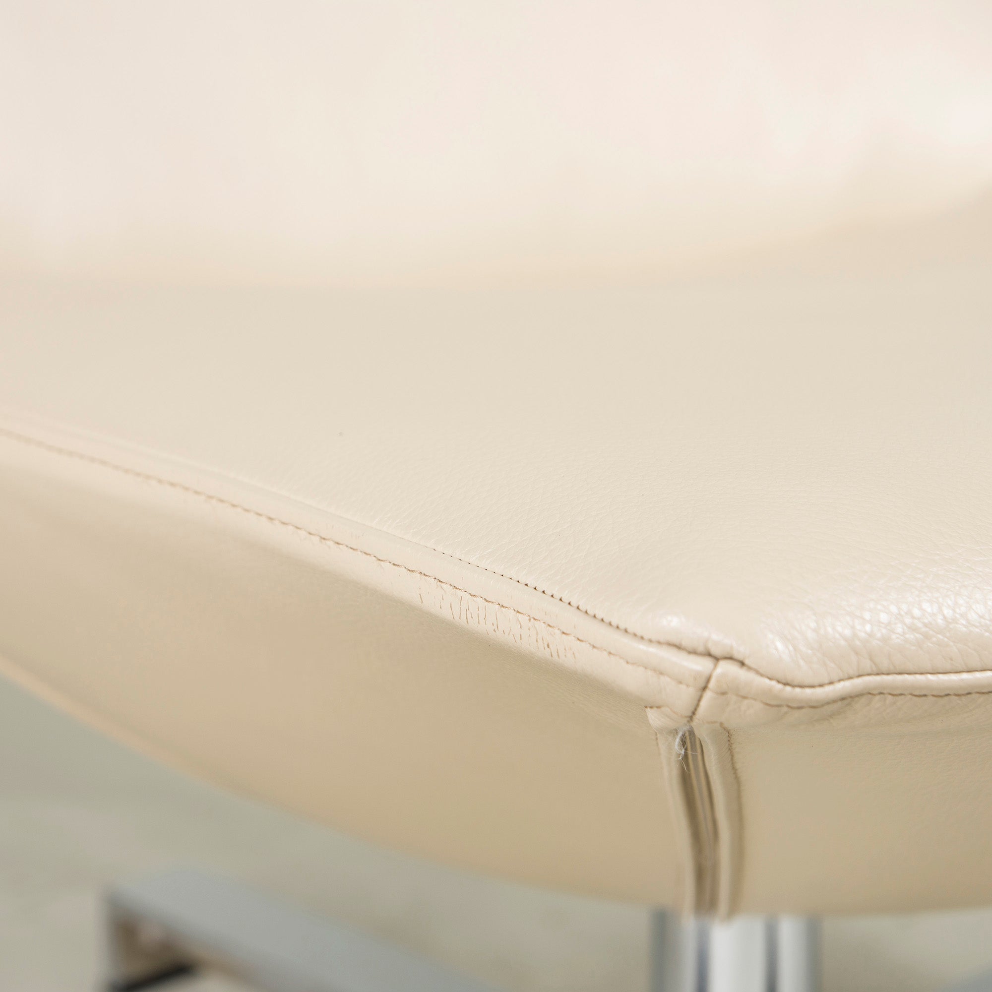 arti Alti Lounge Chair Lune (2) Leather Swivel Rotating Personal Gwenael Nicolas Modern ◆Good Condition◆
