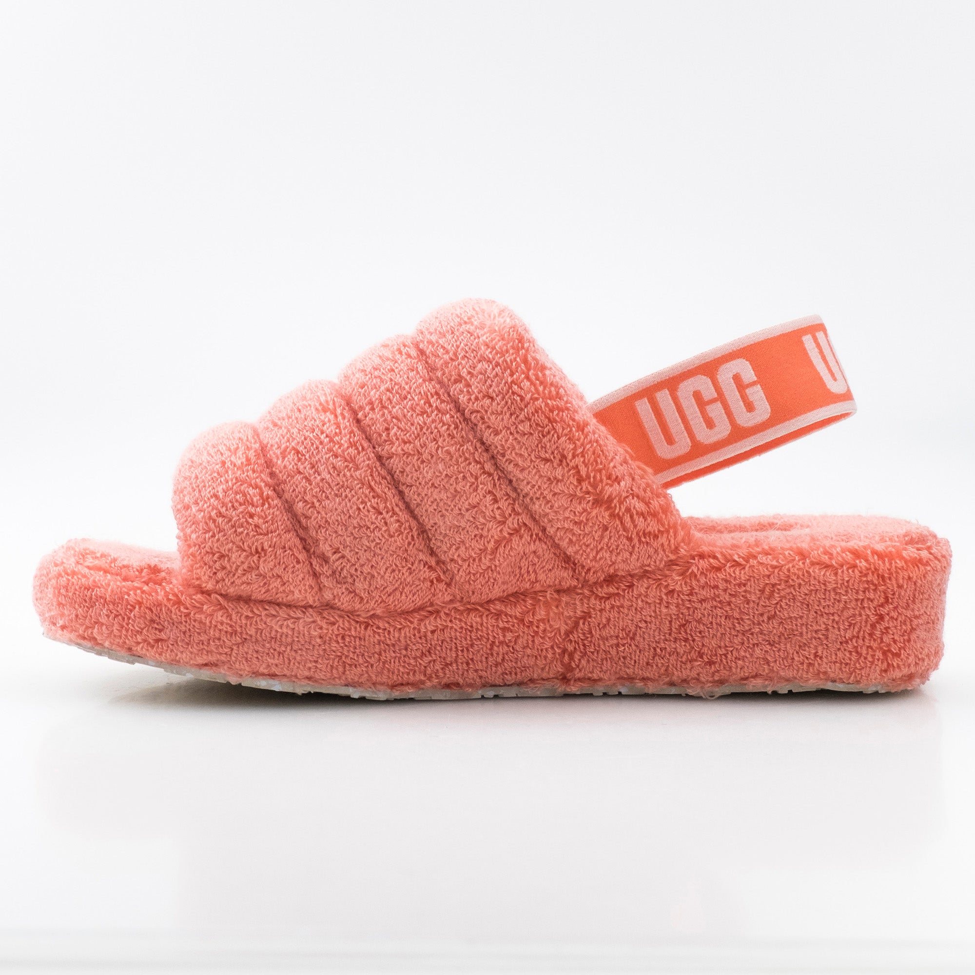 UGG Women's Fluff Year Terry Sandals, 24cm, Pink